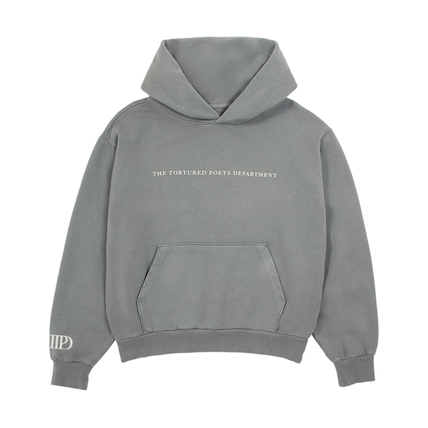 The Tortured Poets Department Gray Hoodie – Taylor Swift Ca