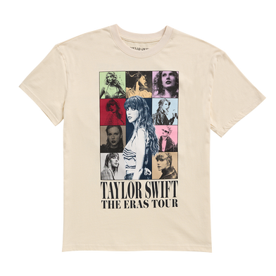 Taylor Swift The Eras International Tour Beige T-Shirt