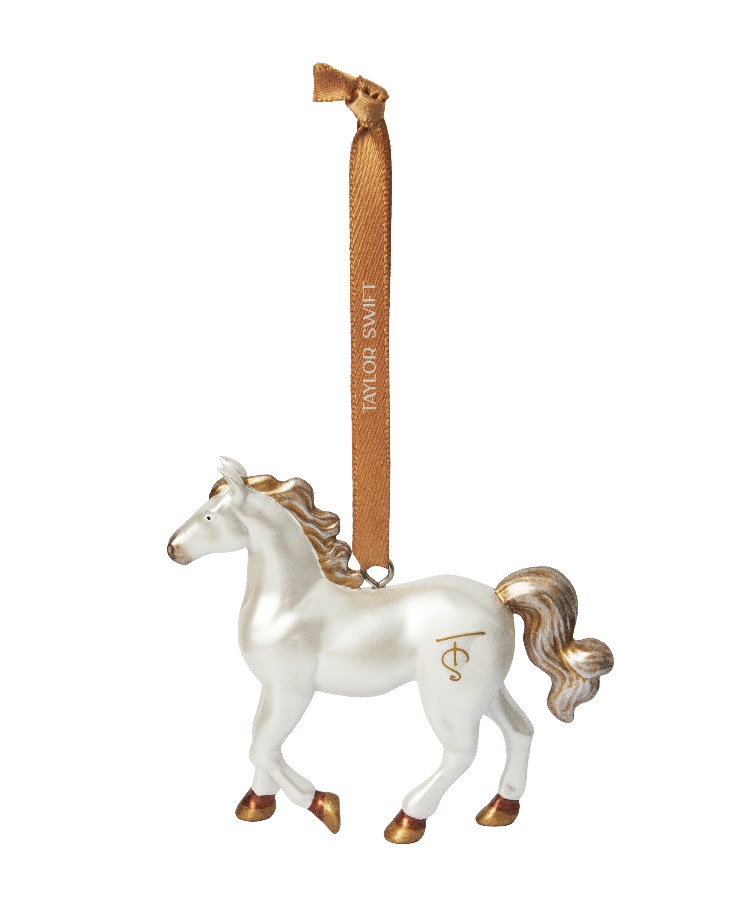 It's Too Late For You and Your White Horse Ornament