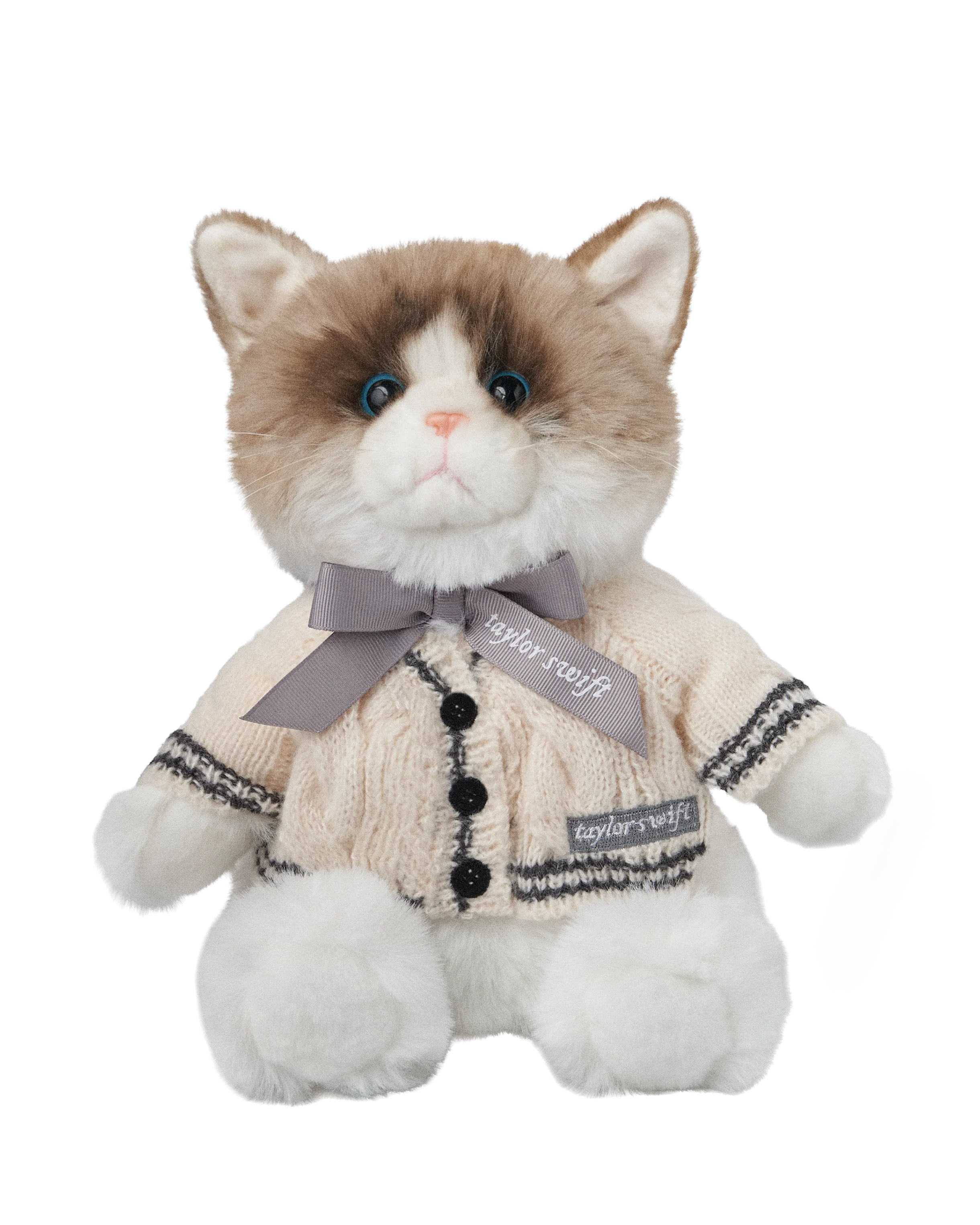 Folklore Album Cardigan Plush Cat