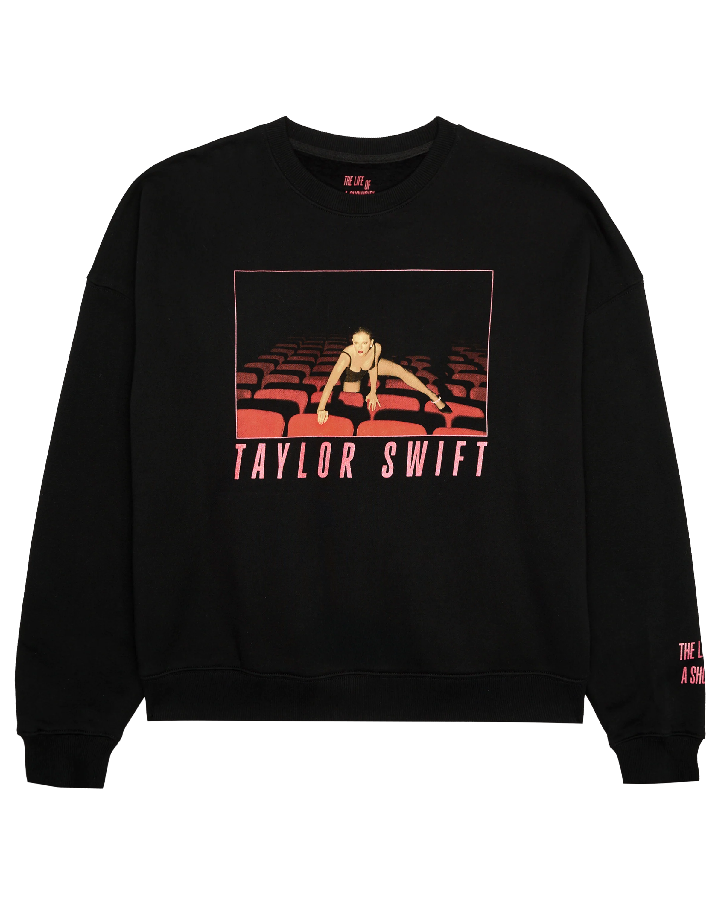 The Life of a Showgirl It's Frightening Black Crewneck Sweatshirt