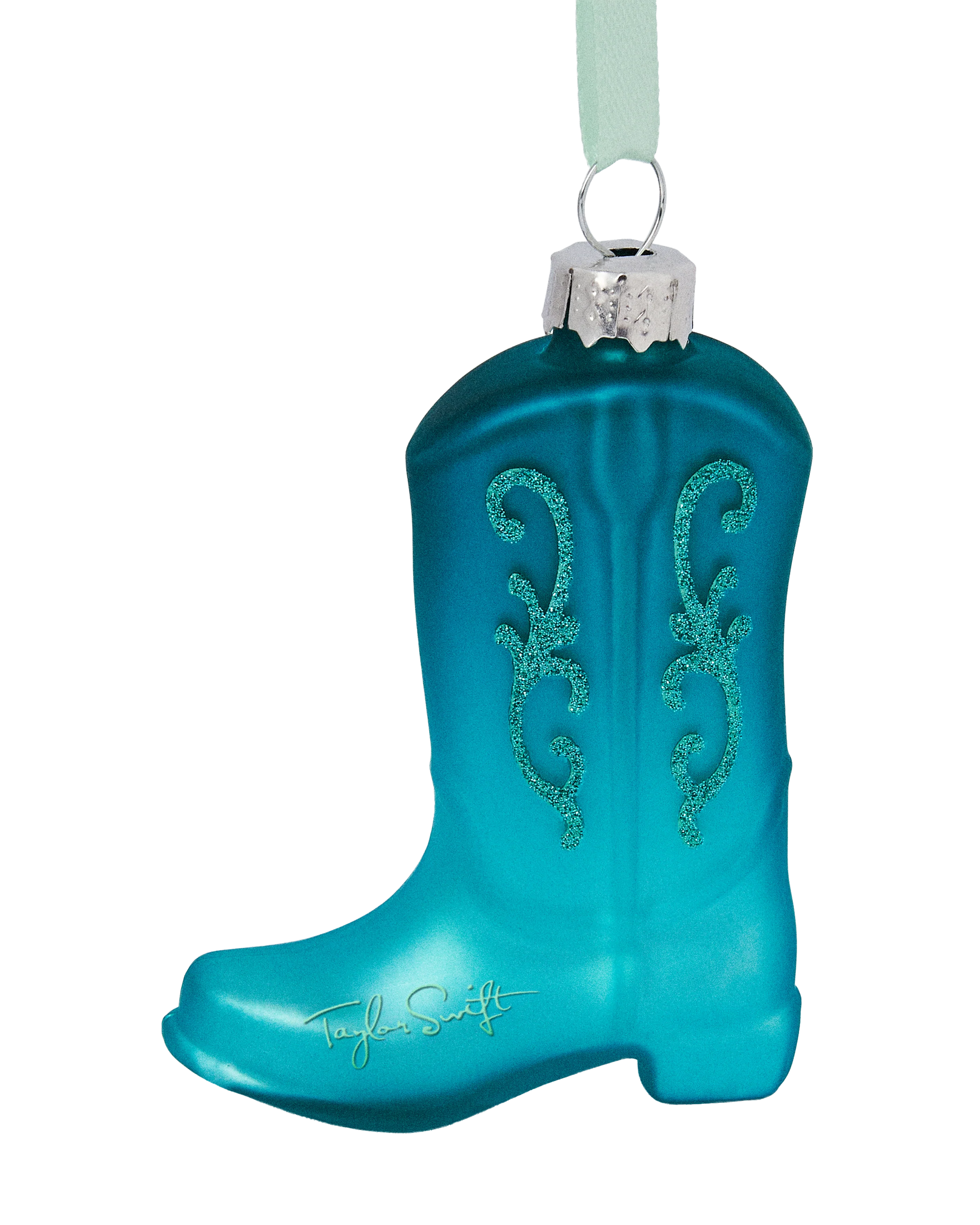 Taylor Swift Album Boot Ornament