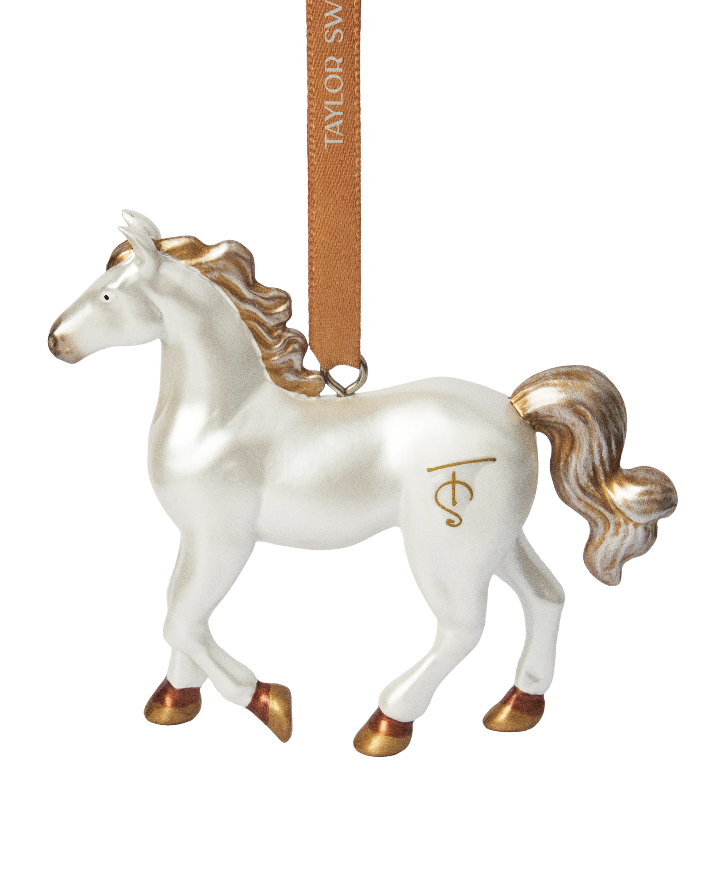 It's Too Late For You and Your White Horse Ornament