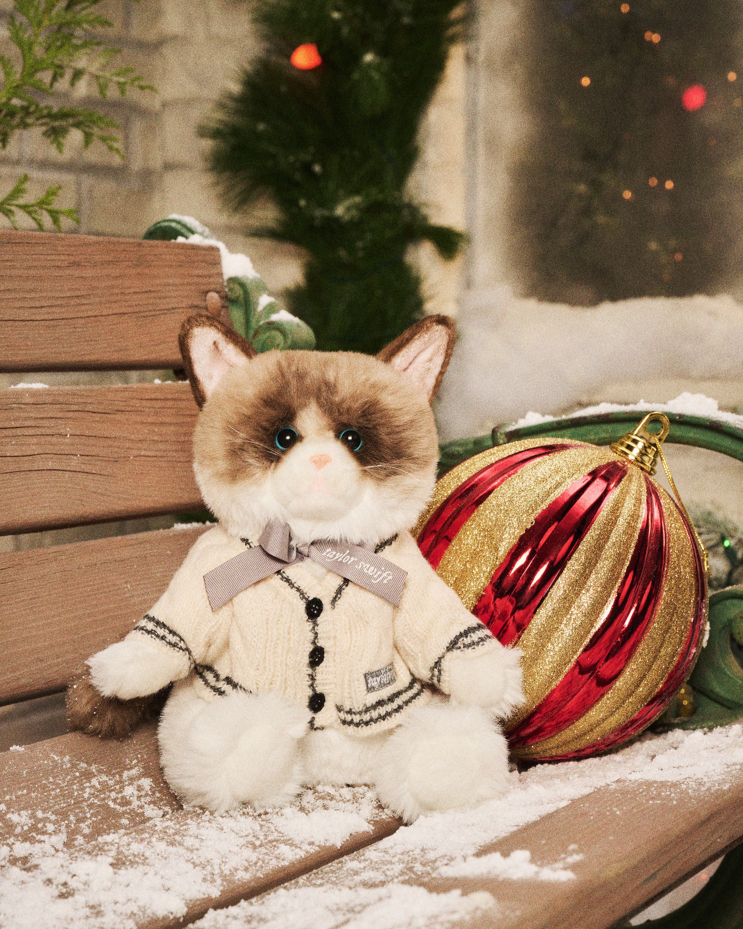 Folklore Album Cardigan Plush Cat