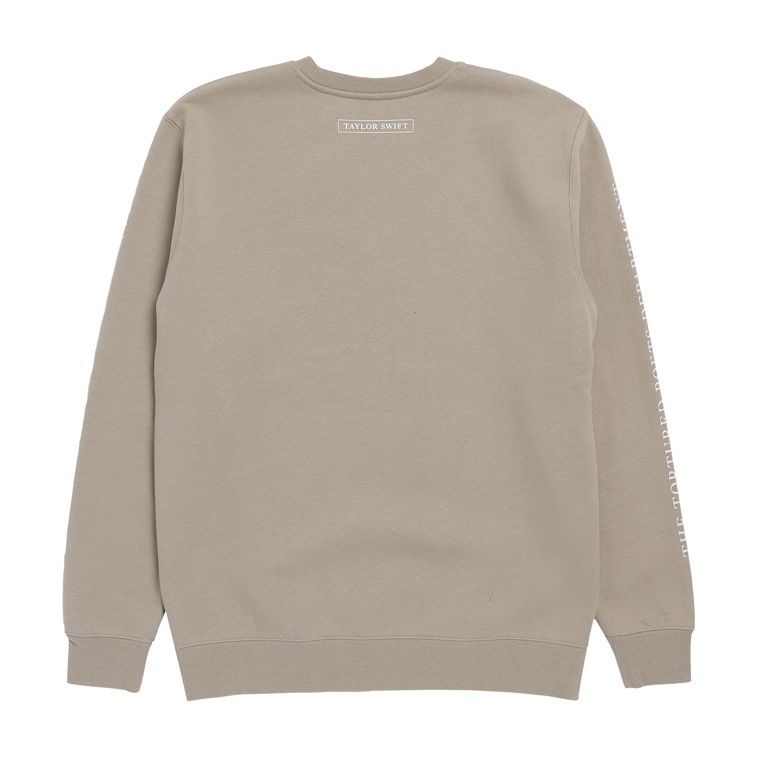 The Tortured Poets Department Beige Crewneck