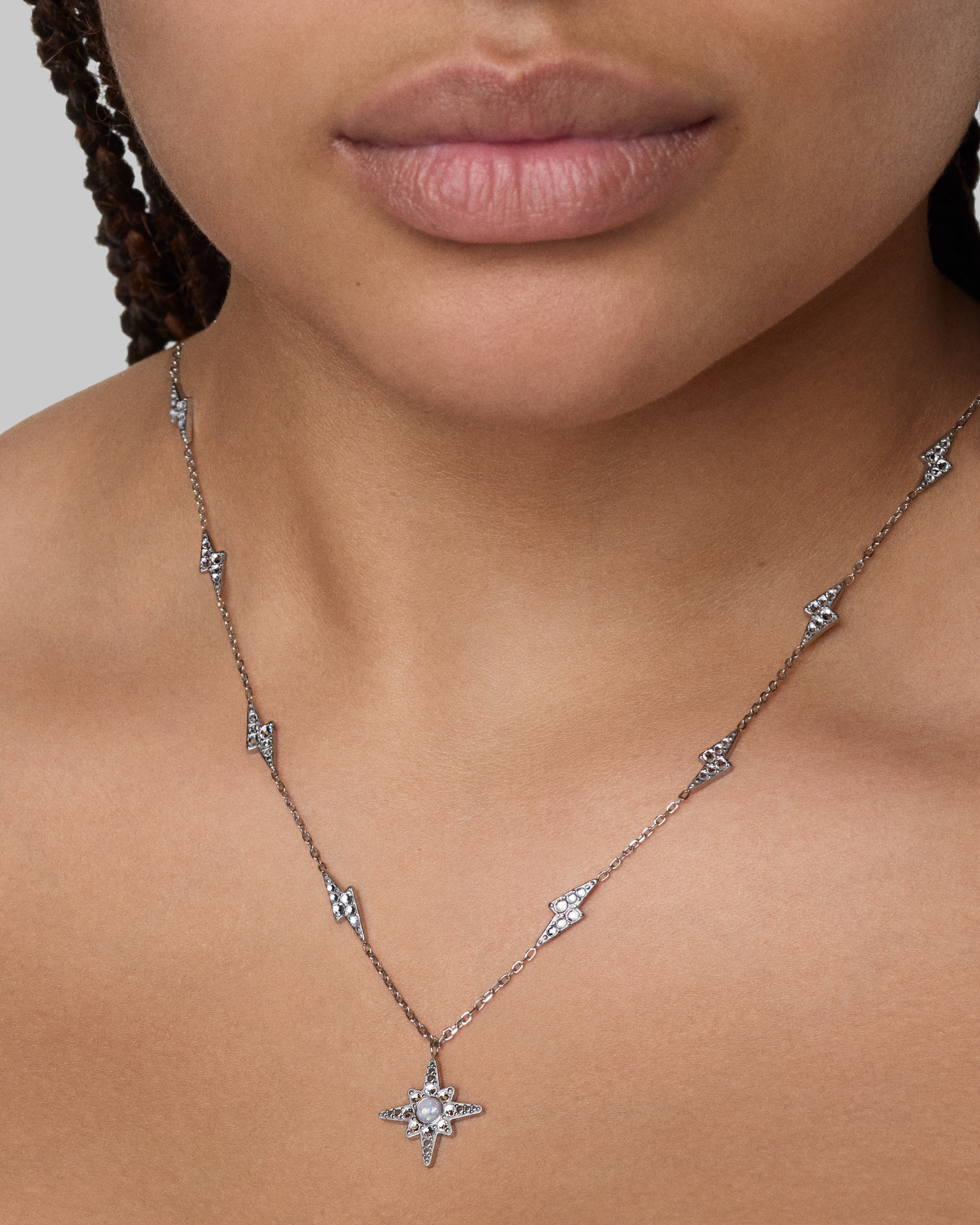The Life of a Showgirl Silver Necklace