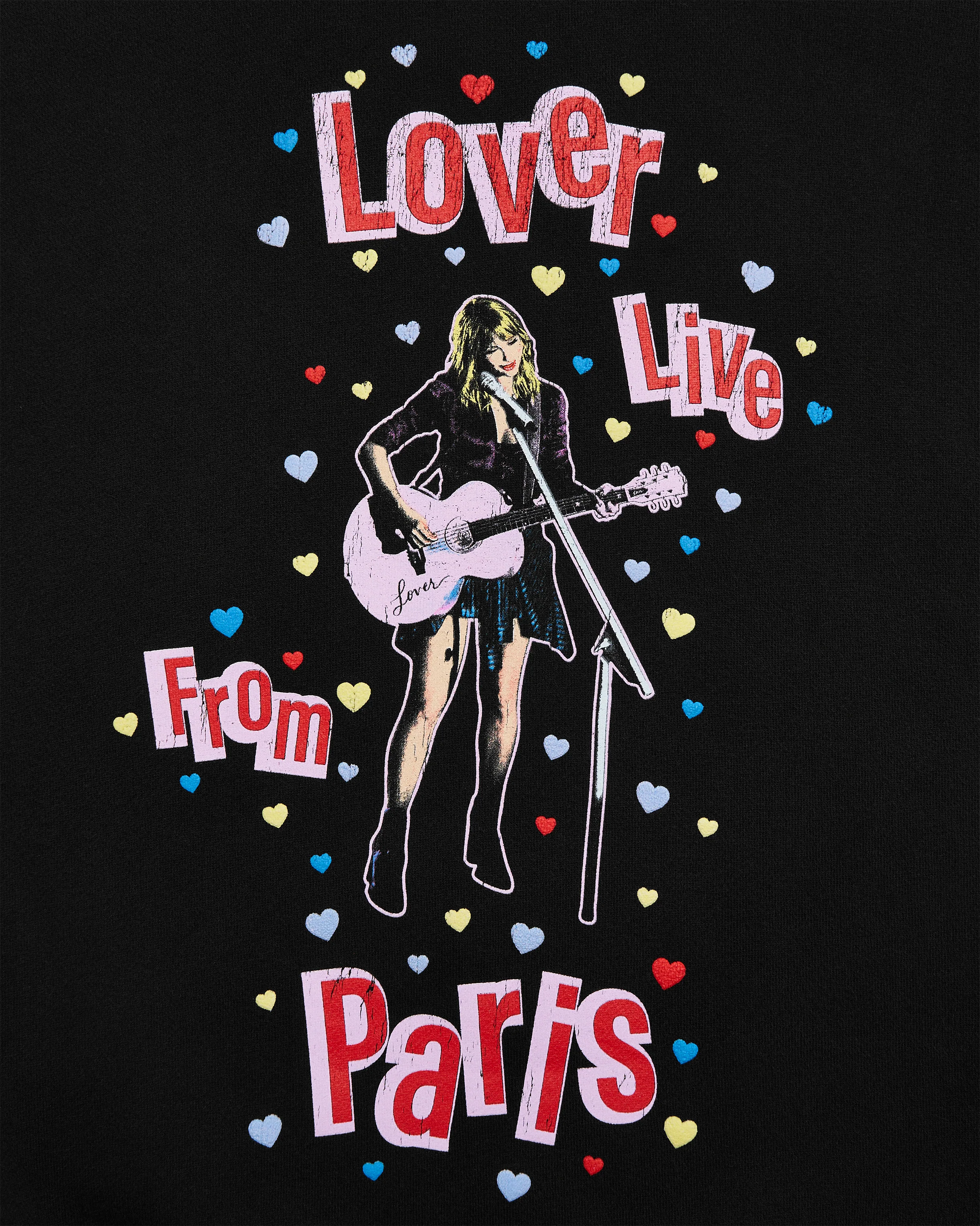 Lover Live From Paris Black Hoodie – Taylor Swift CA Lover Live From Paris Black Hoodie – Taylor Swift CA