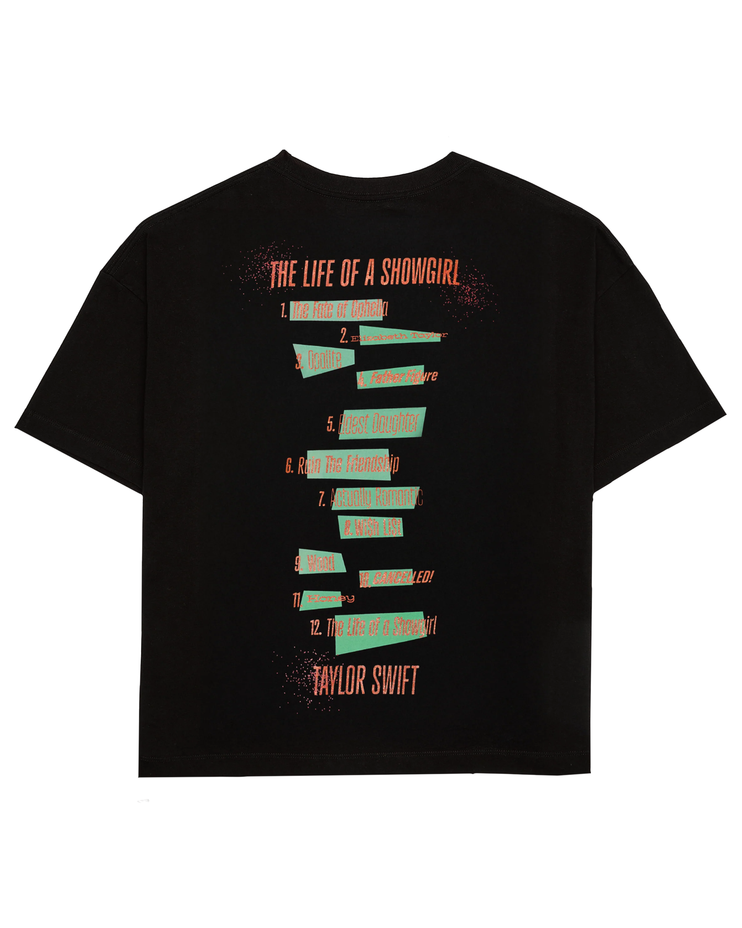 The Life of a Showgirl Album Cover T-Shirt