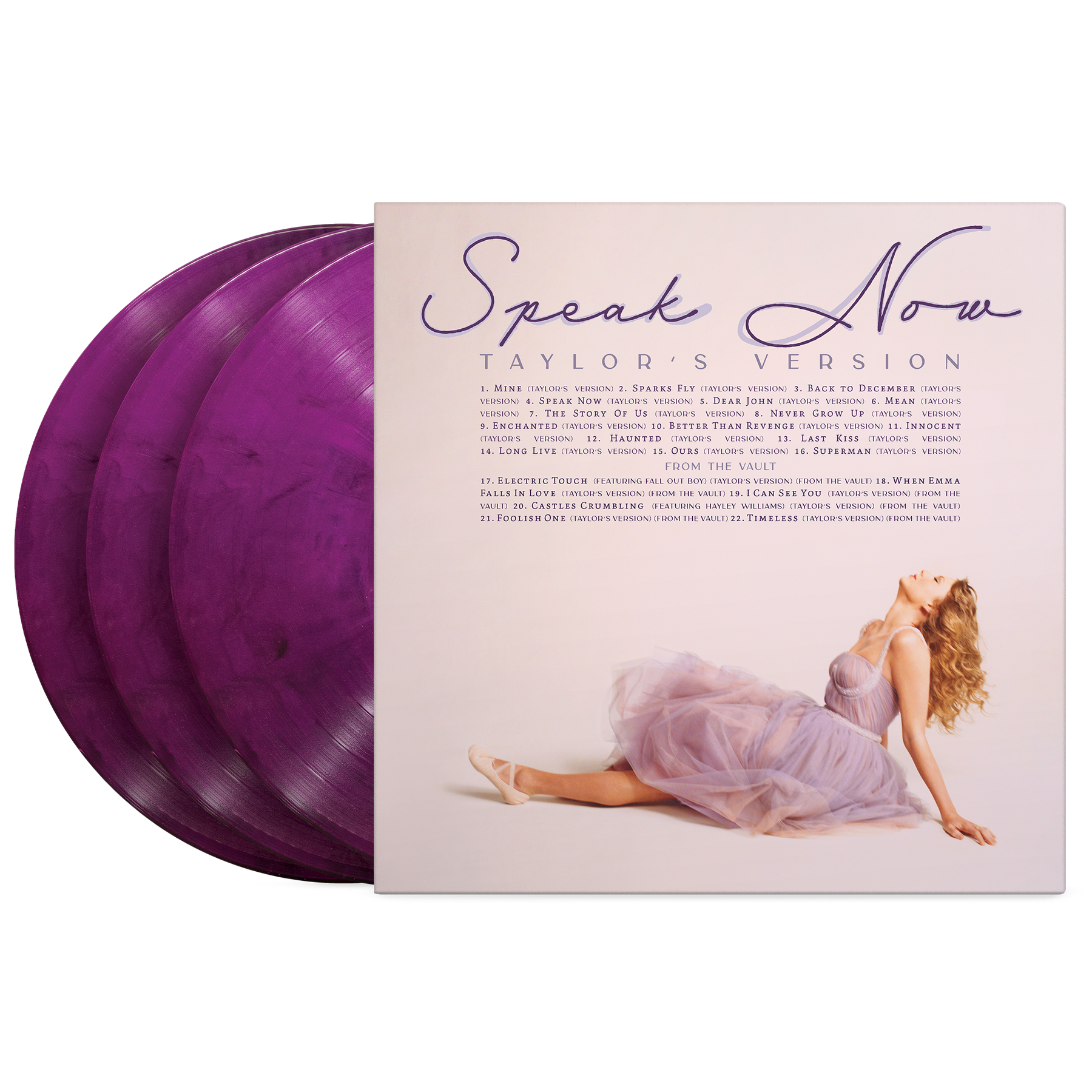 Speak Now (Taylor’s Version) 3LP Orchid Marbled Vinyl