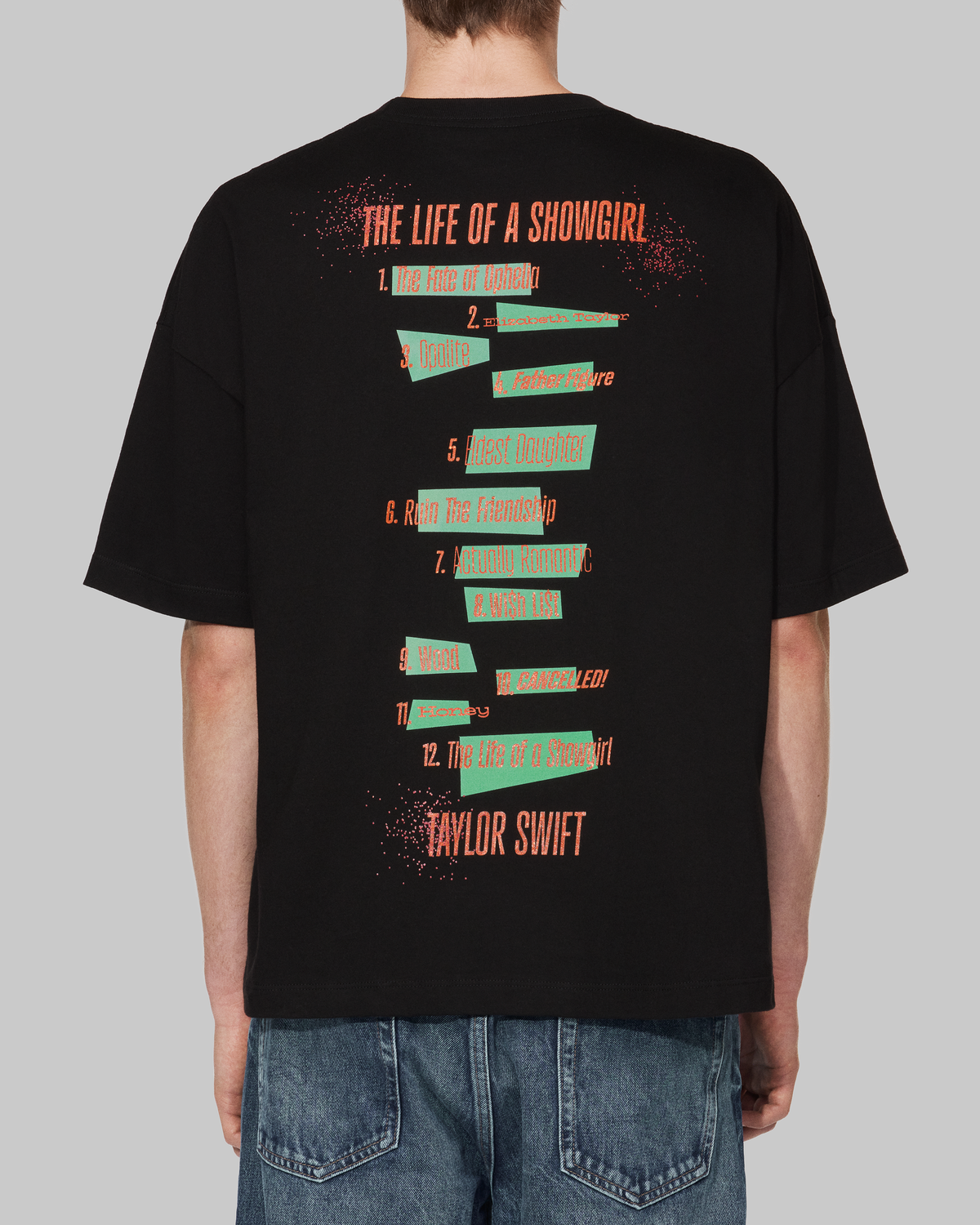 The Life of a Showgirl Album Cover T-Shirt – Taylor Swift CA