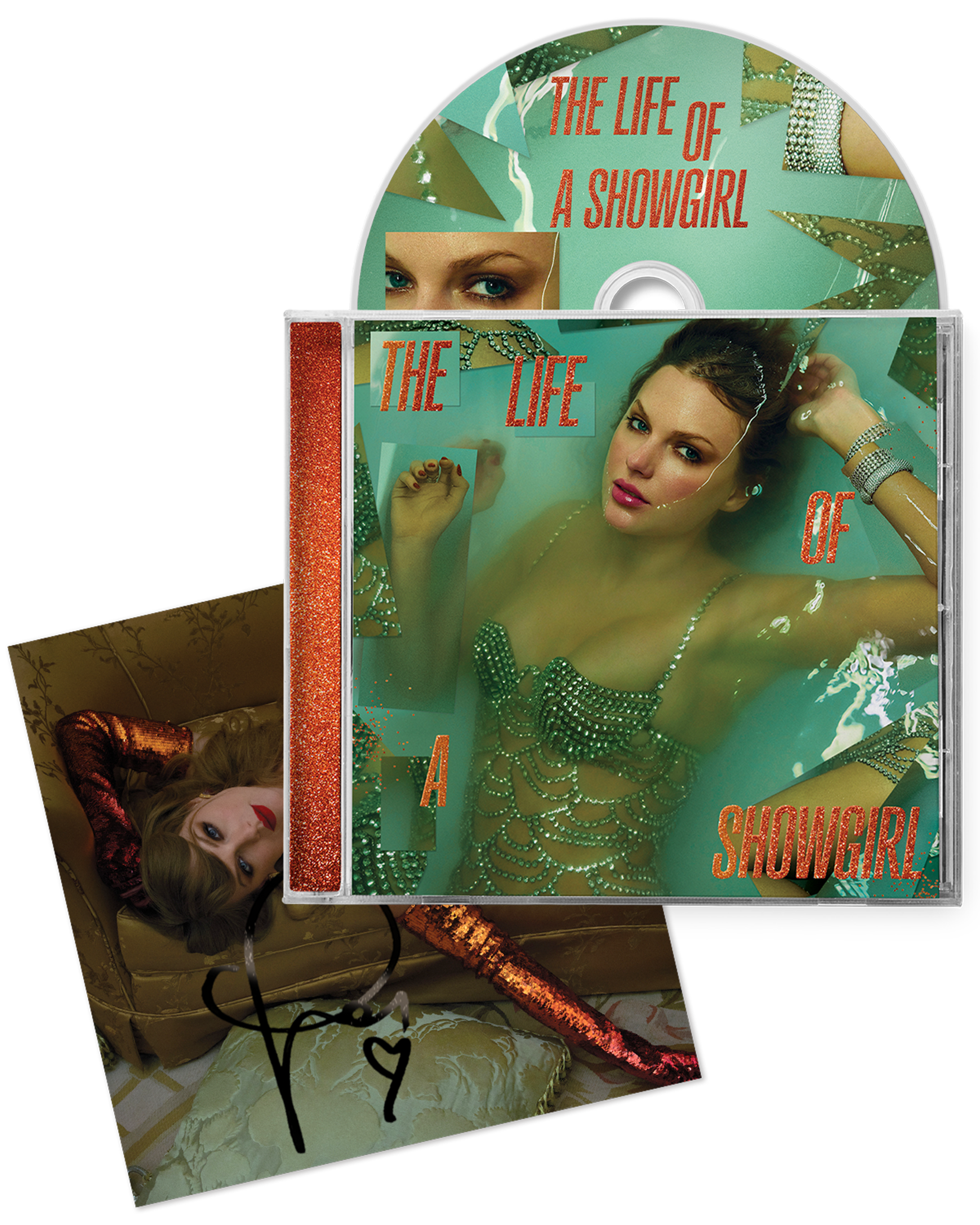 The Life of a Showgirl CD + Hand Signed Photo 2