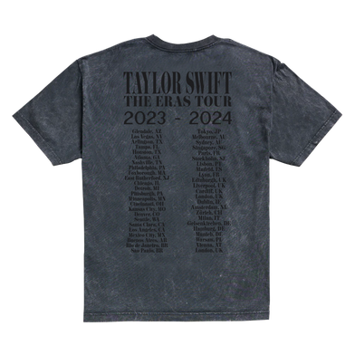 Taylor Swift The Eras International Tour Gray T-Shirt