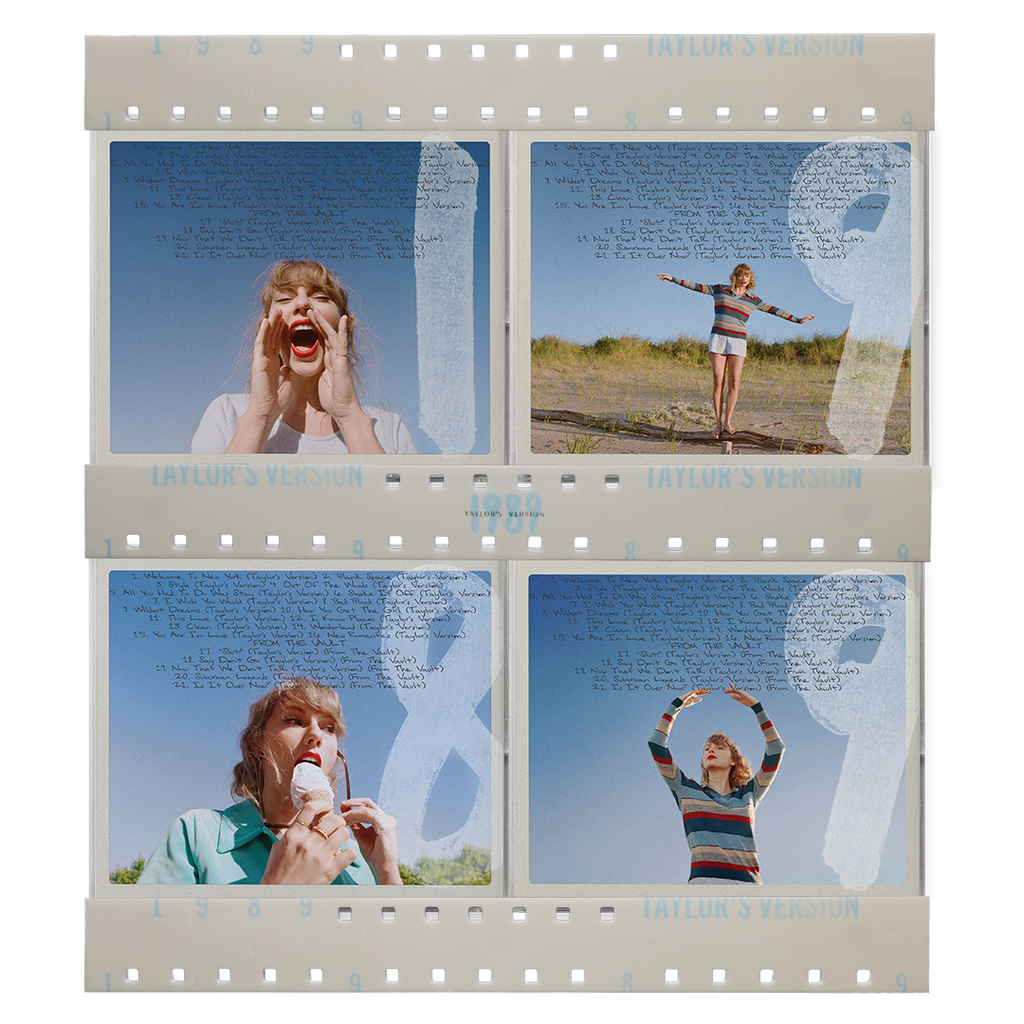 1989 (Taylor's Version) Film Strip CD Display Shelves