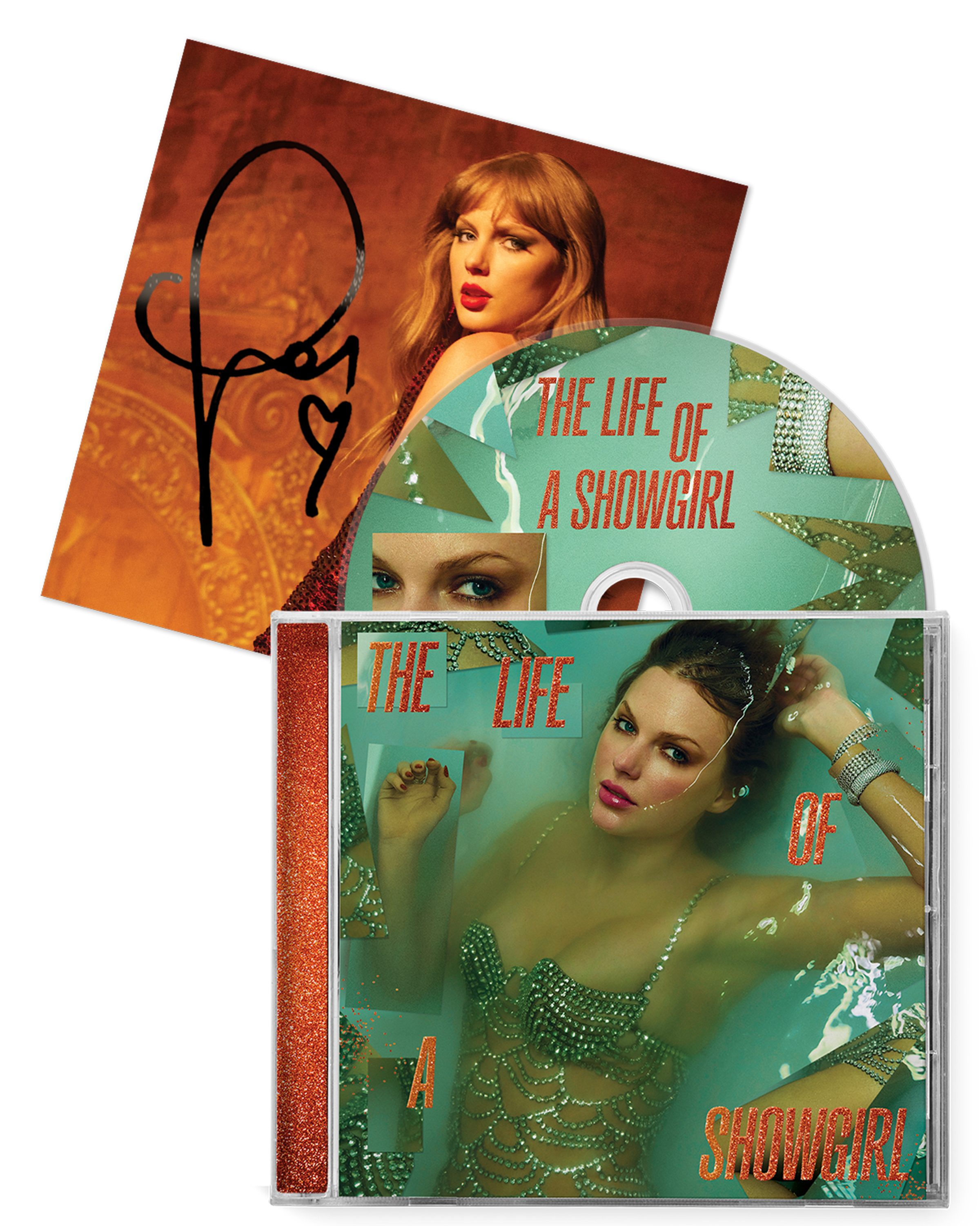 The Life of a Showgirl CD + Hand Signed Photo 3
