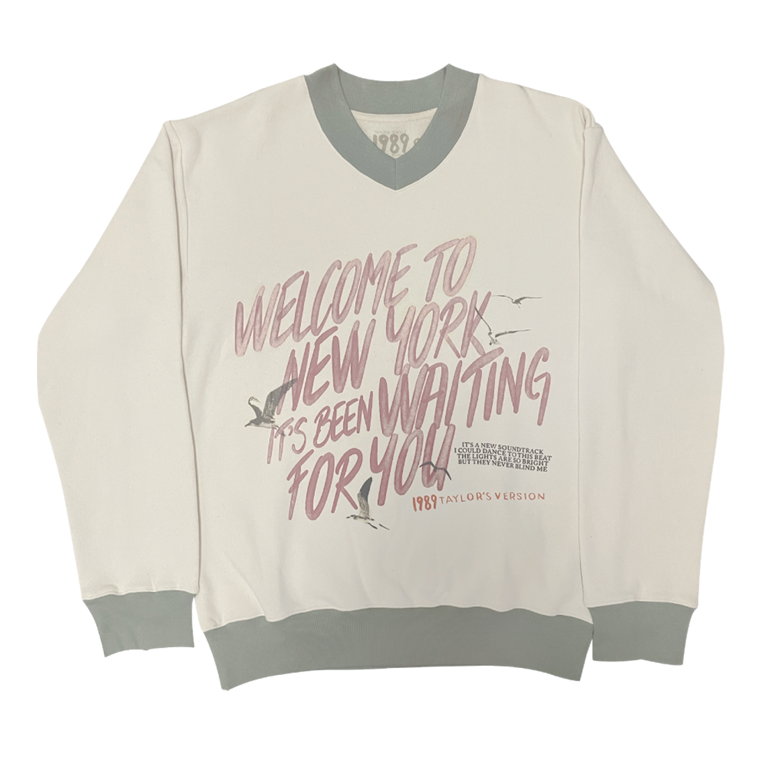 Welcome To New York V-Neck Pullover