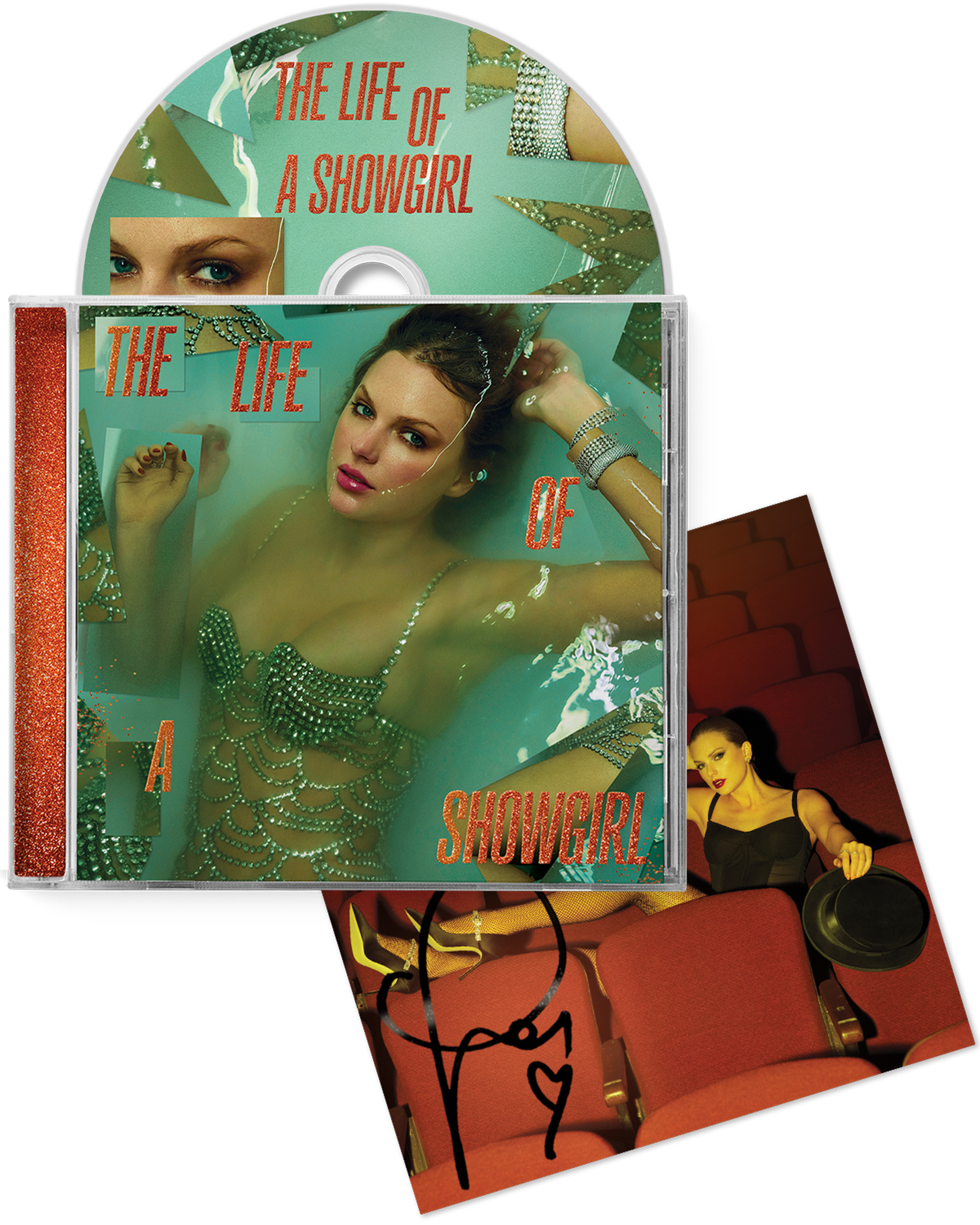 The Life of a Showgirl CD + Hand Signed Photo 4
