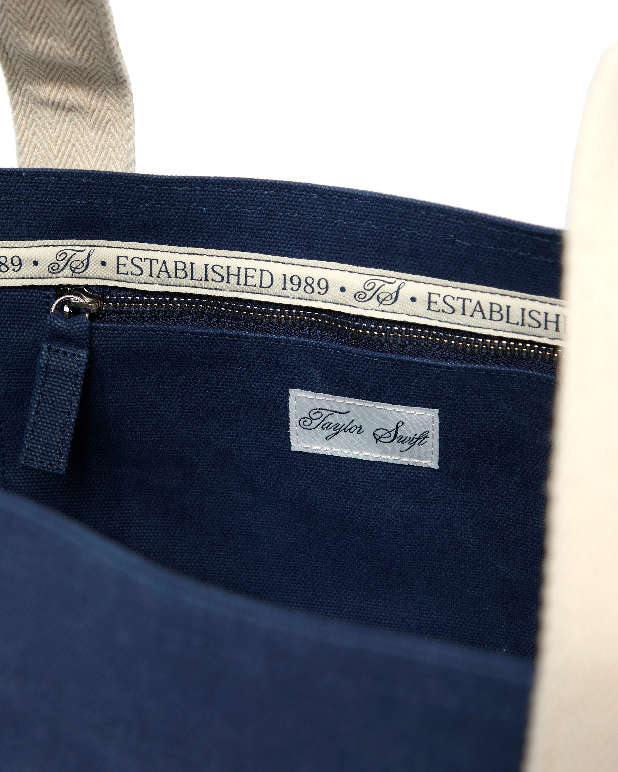 TS CREST WASHED NAVY BEACH BAG
