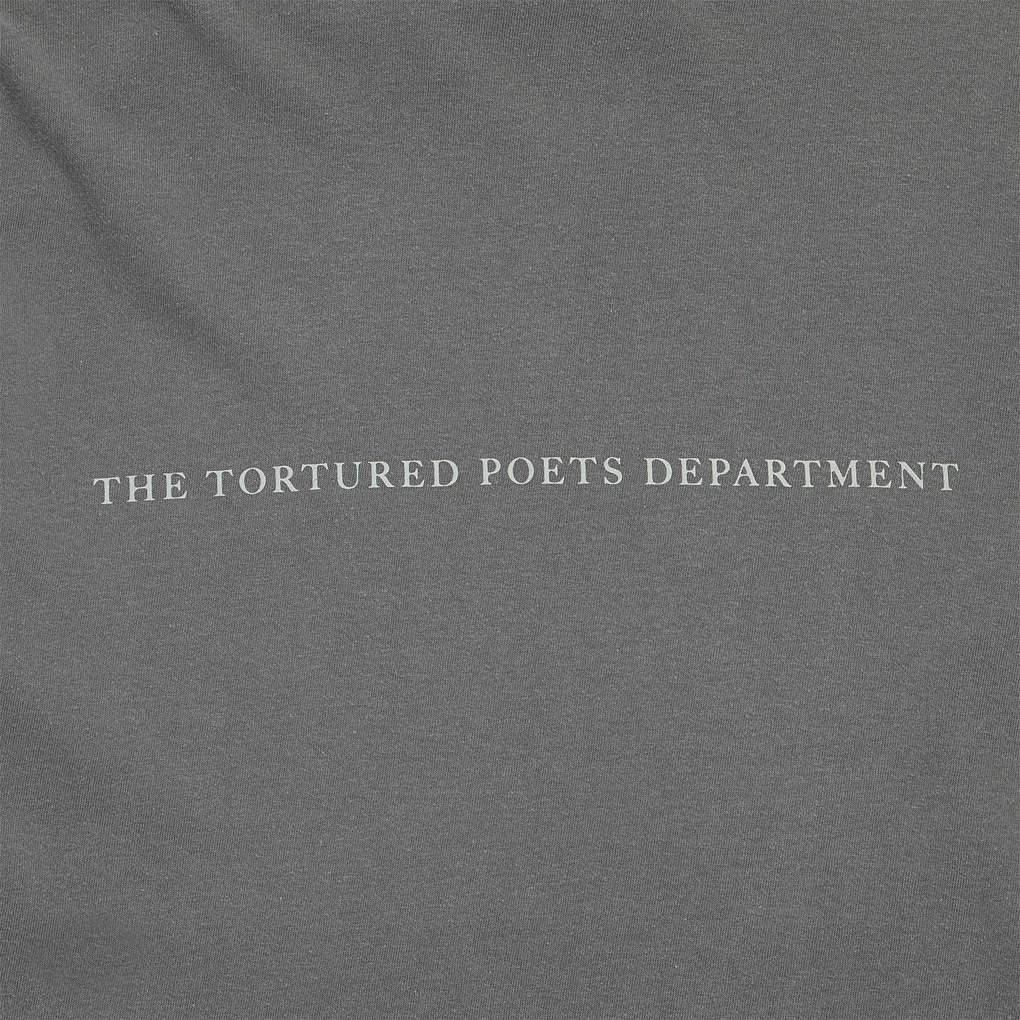 The Tortured Poets Department Gray Photo Long Sleeve T-Shirt