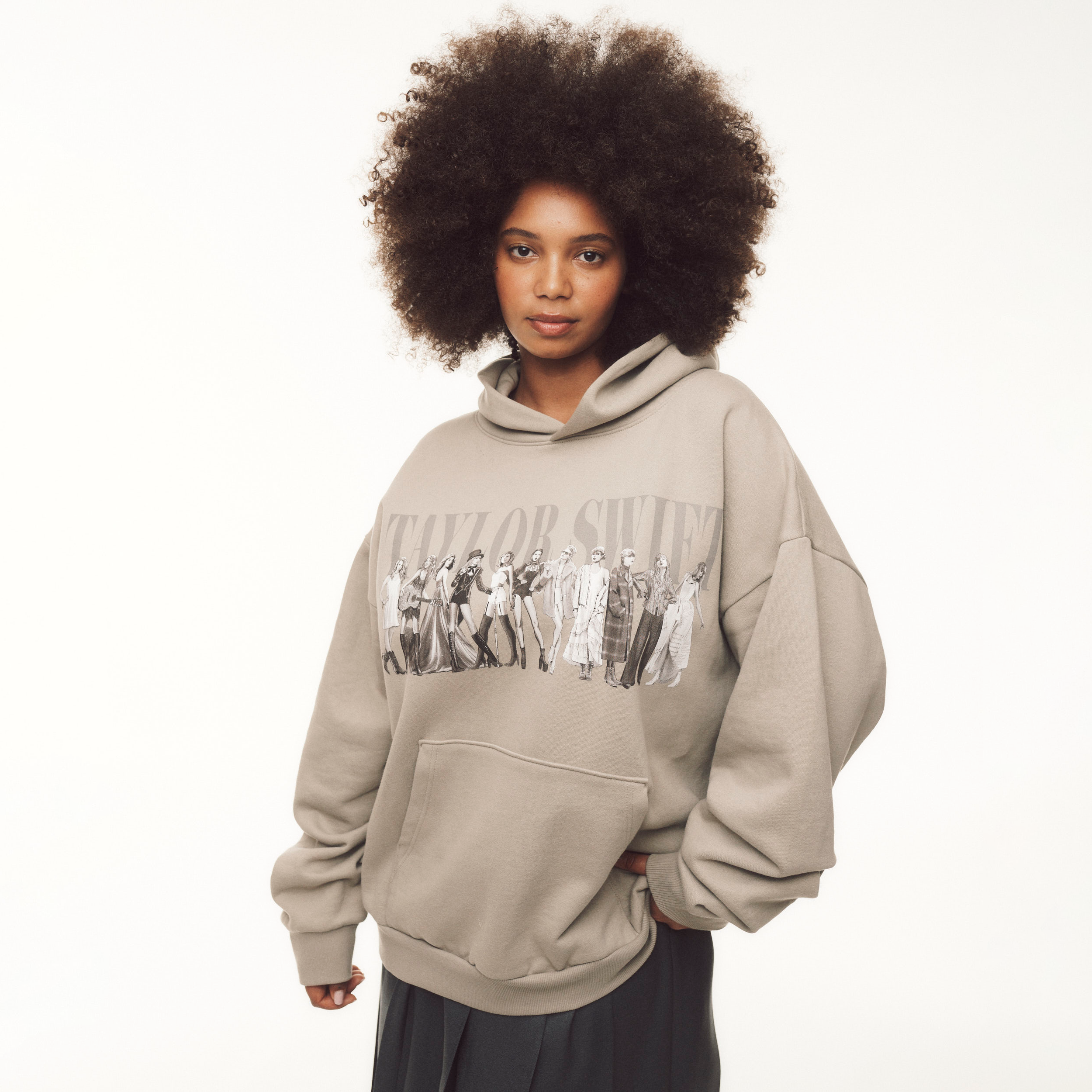 TTPD Eras Beige Hoodie