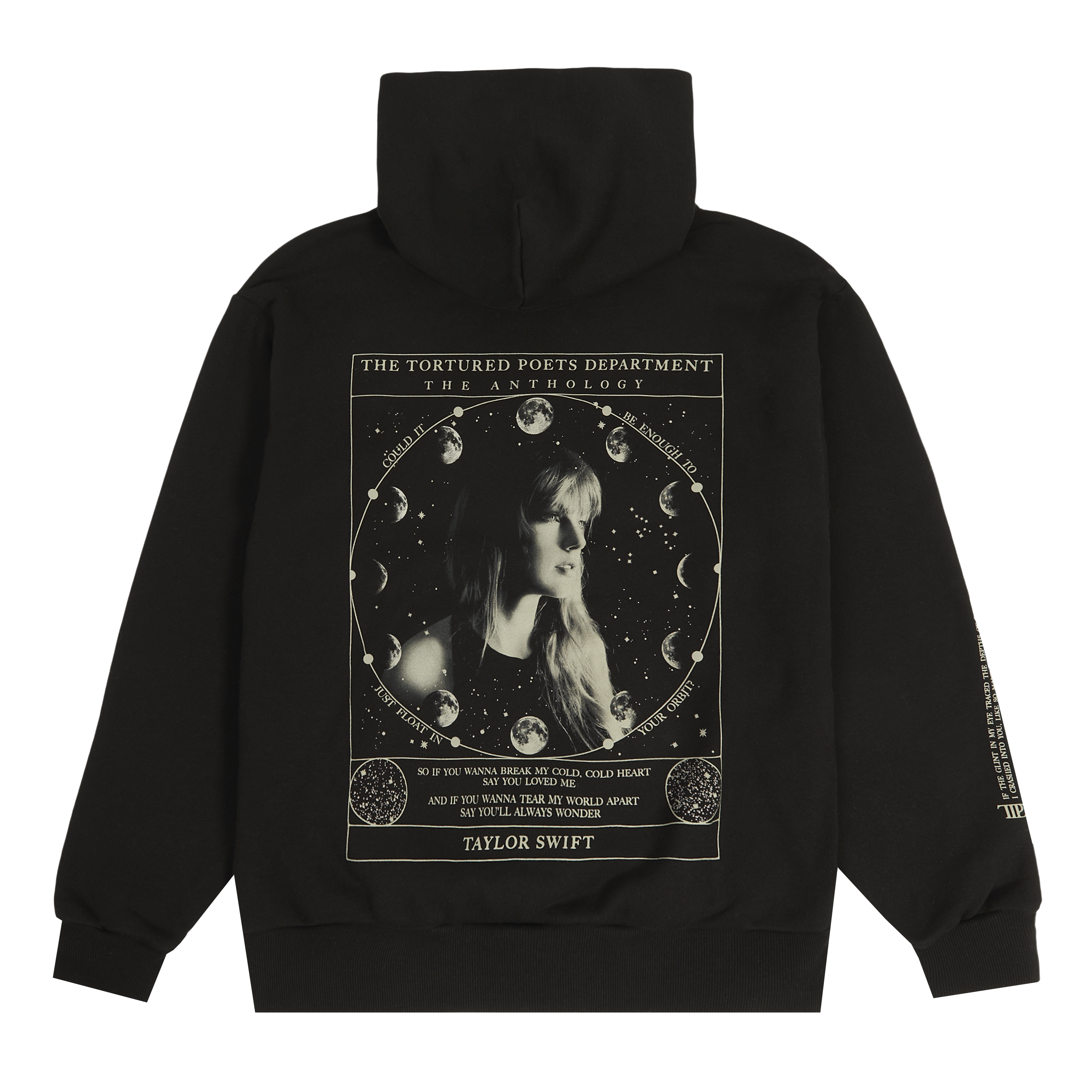 Say You'll Always Wonder Black Hoodie