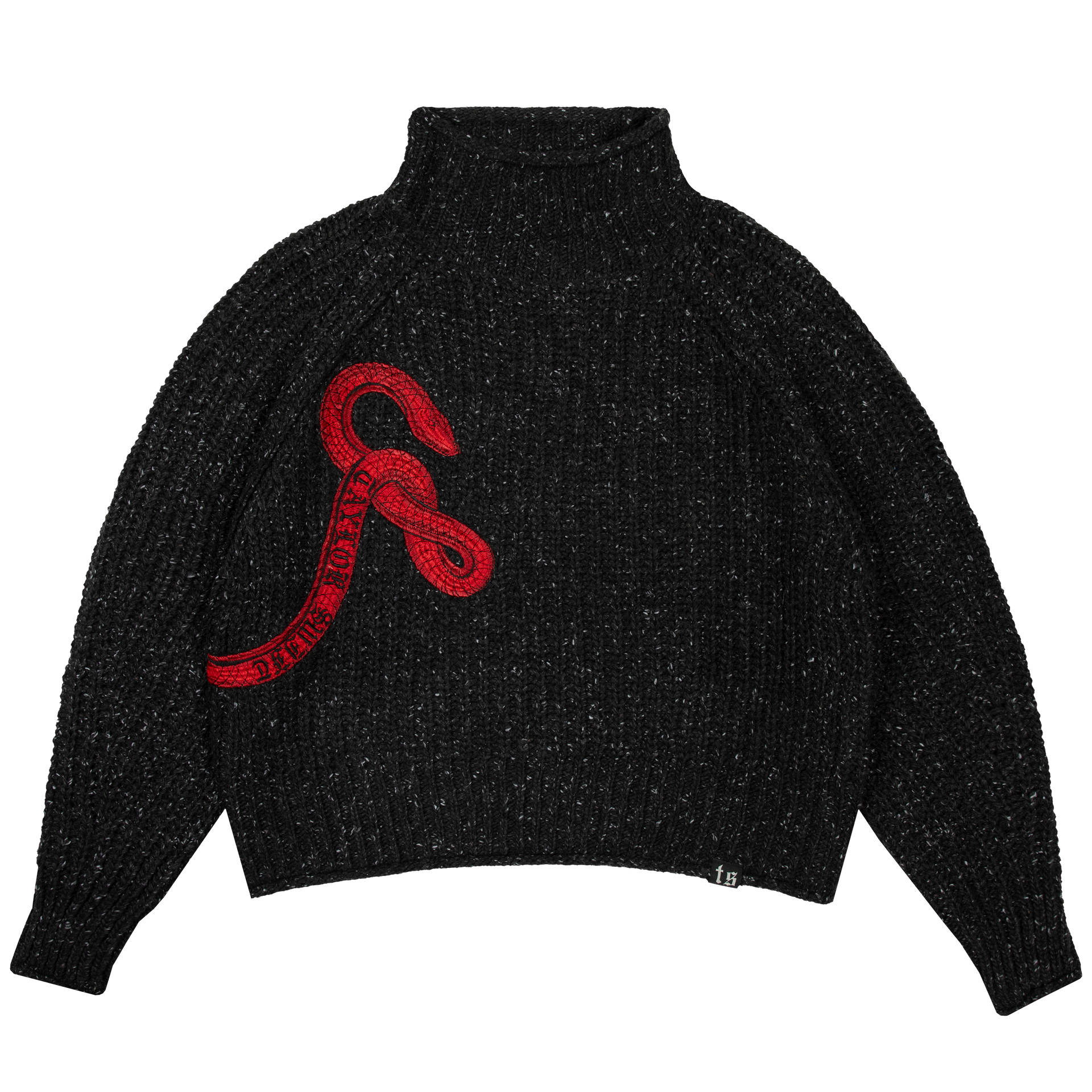 Reputation Mockneck Cropped Sweater Taylor Swift CA