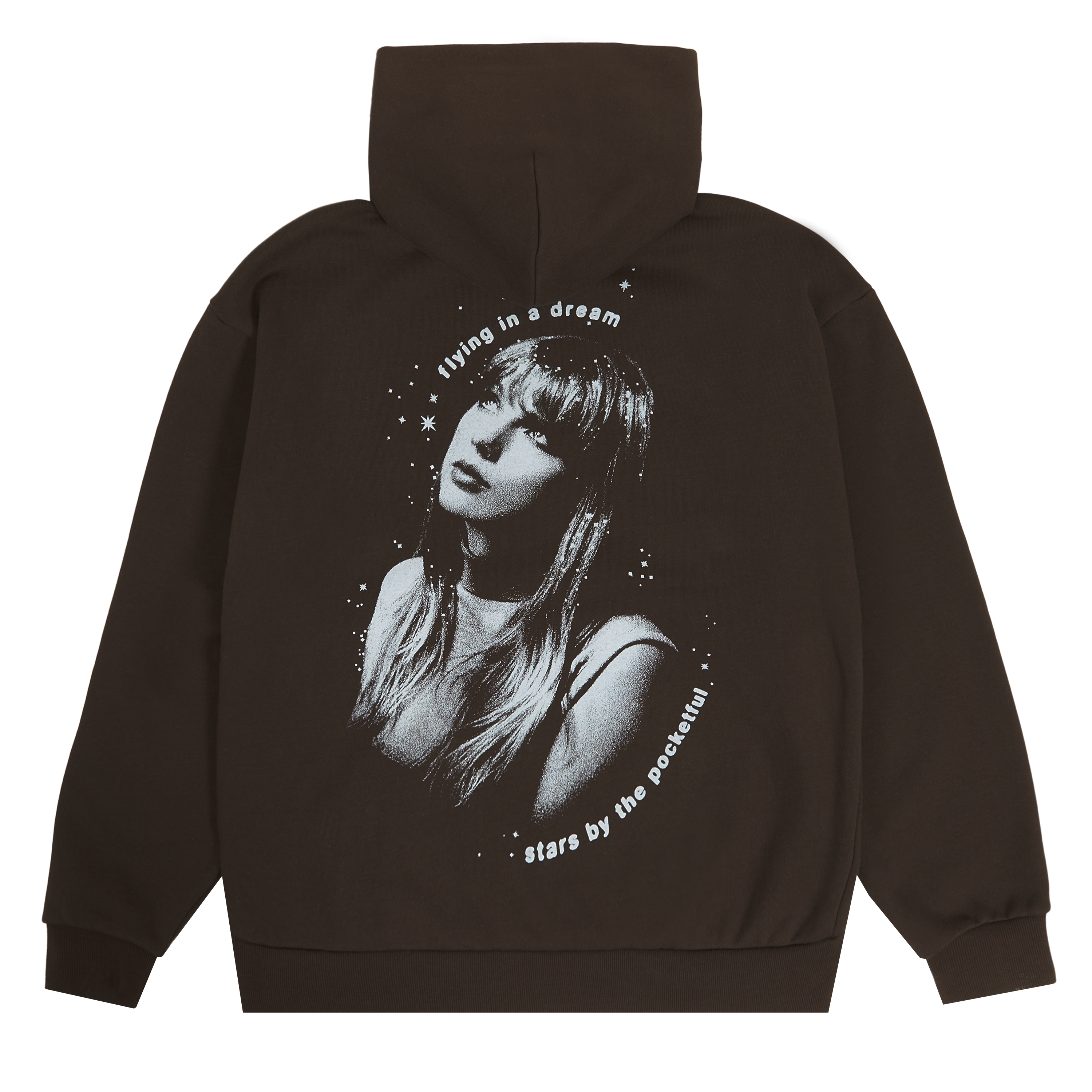 Taylor Swift Midnights Living In A Dream Brown Hoodie
