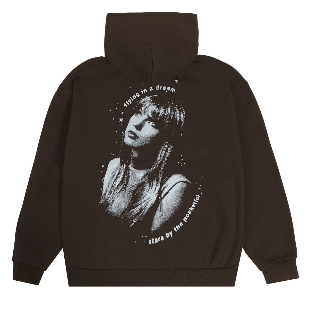 Taylor Swift Midnights Living In A Dream Brown Hoodie – Taylor 
