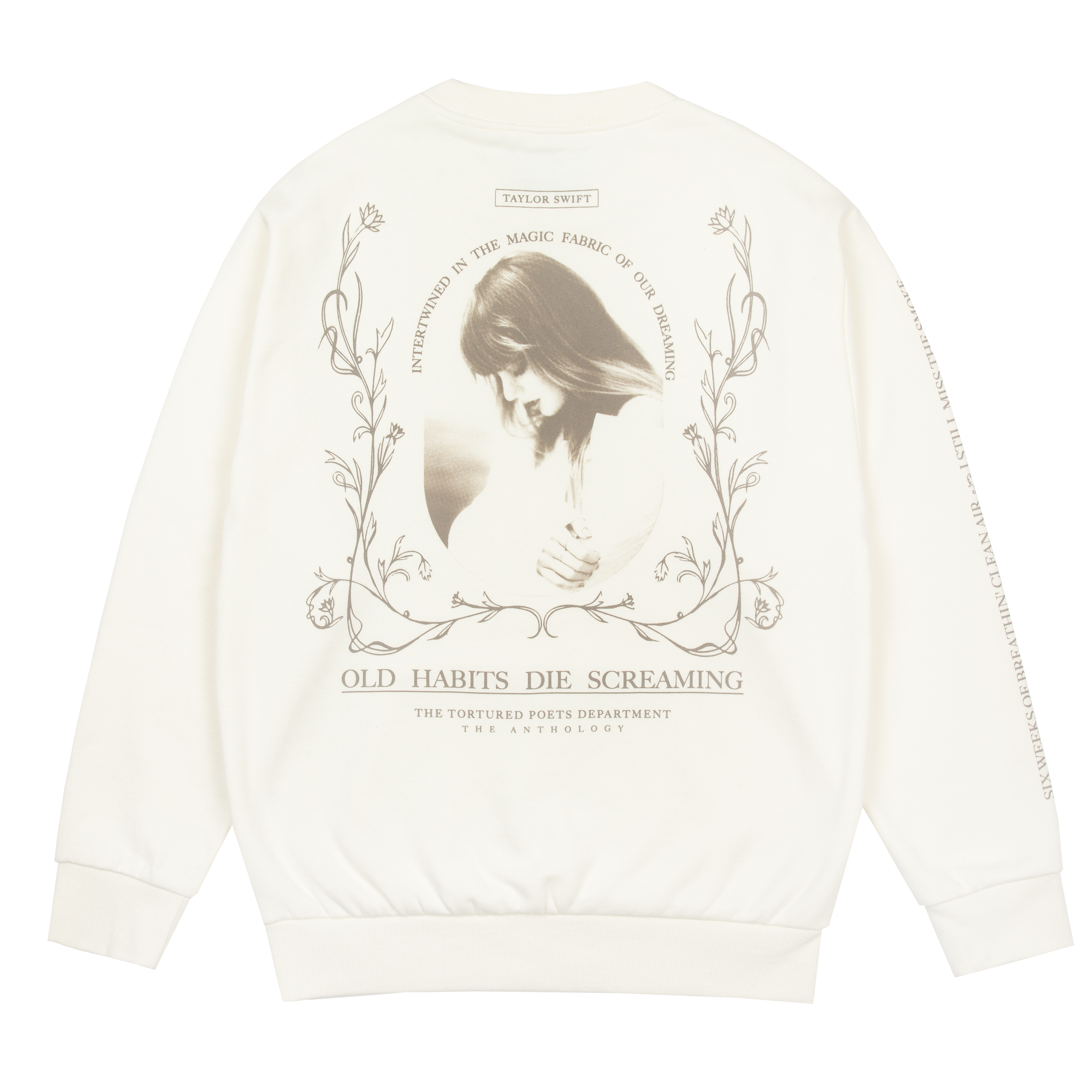 Old Habits Die Screaming Kanga Pocket Crewneck