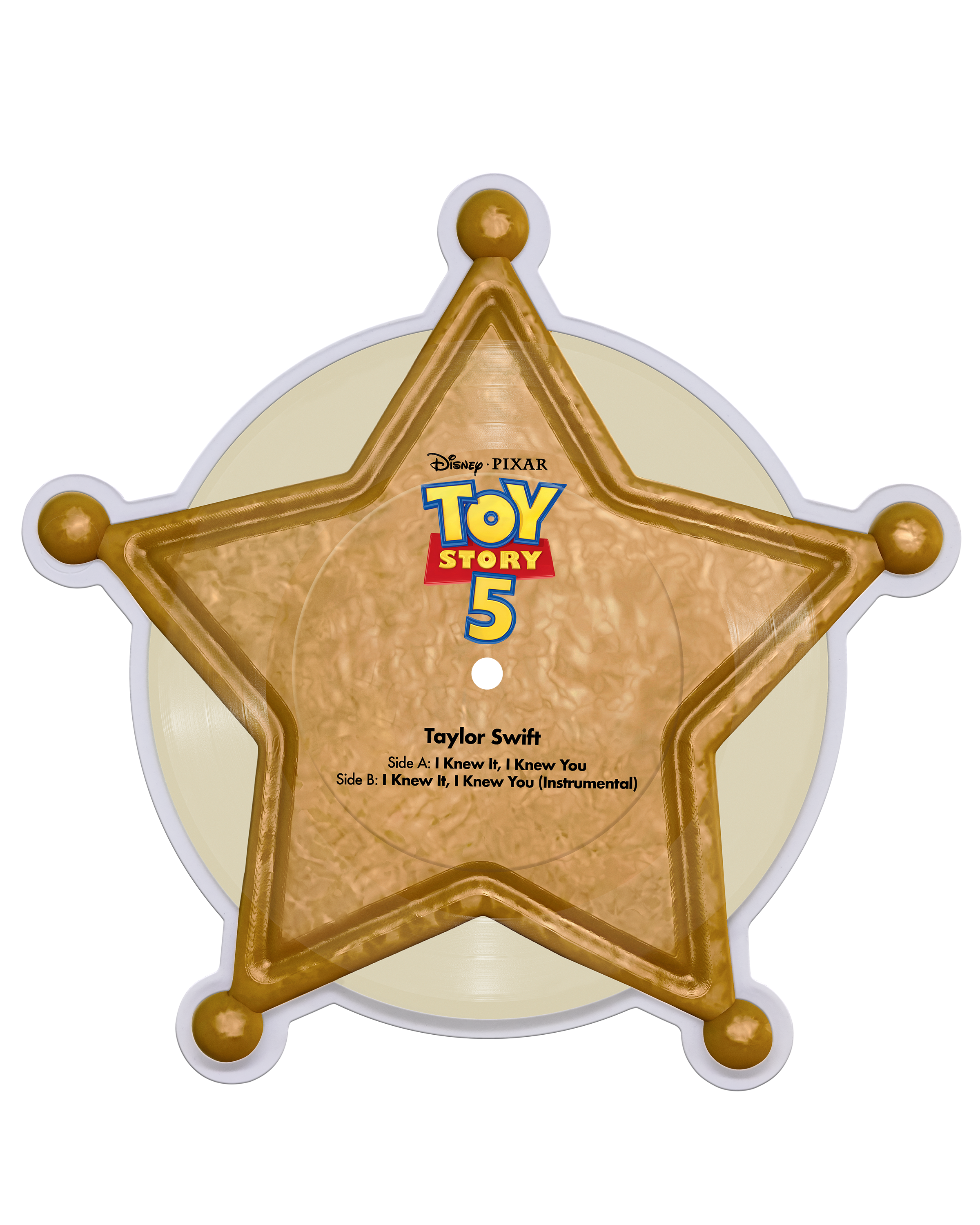 “I Knew It, I Knew You” 10” Vinyl (Jessie’s Sheriff Badge)