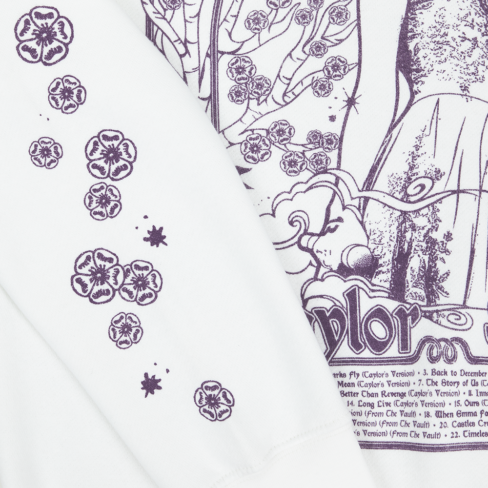 Speak Now (Taylor's Version) Tracklist White Crewneck