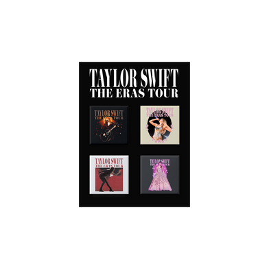 Set of 4 Taylor Swift The Eras Tour Photo Pins