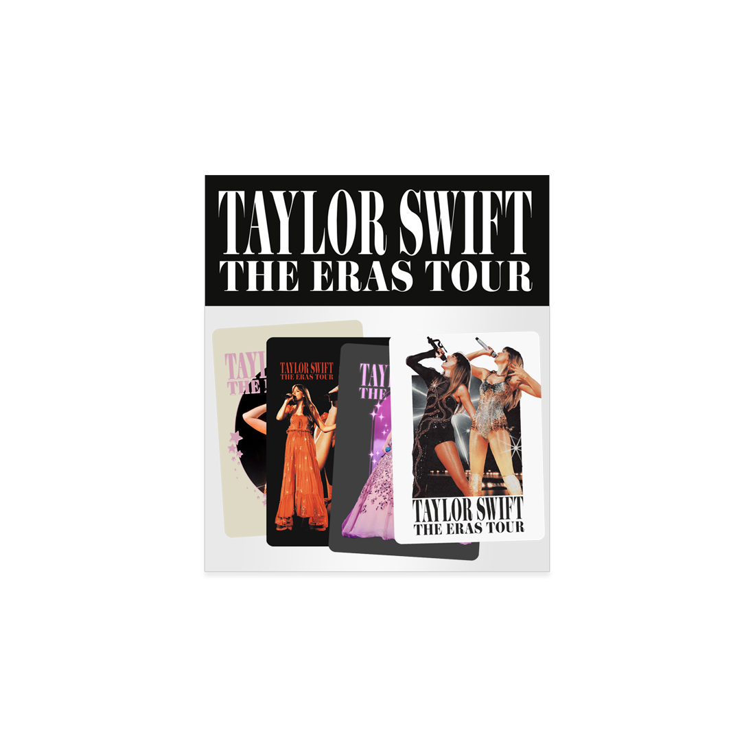 Set of 4 Taylor Swift The Eras Tour Photo Stickers