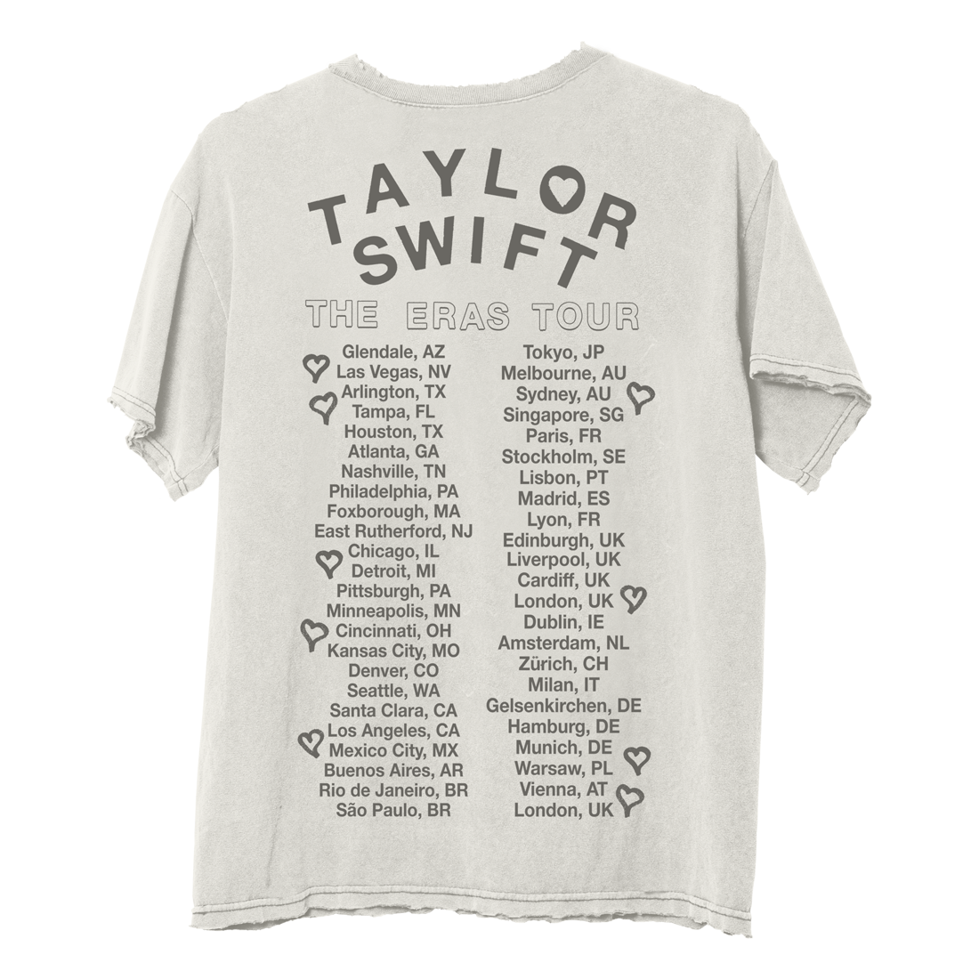 Taylor Swift The Eras Tour Photo Oversized T-Shirt