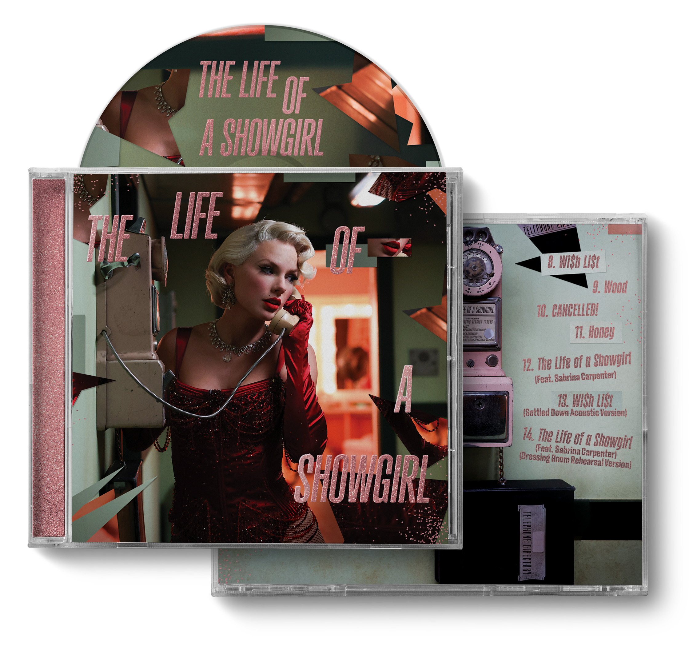 The Life of a Showgirl (Dressing Room Rehearsal Version) CD