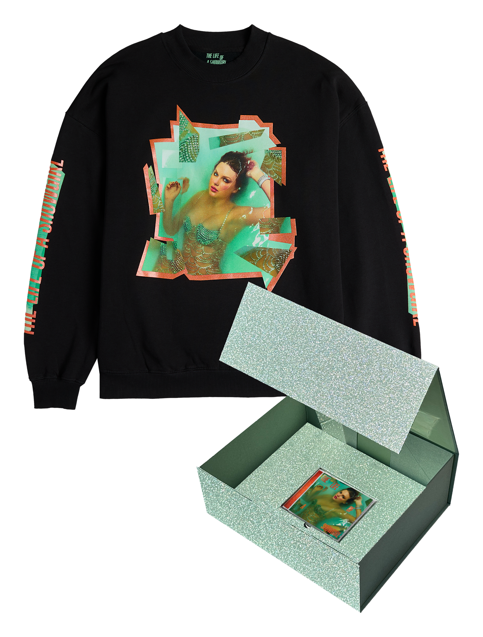 The Life of a Showgirl Crewneck Spotify Fans First Box Set