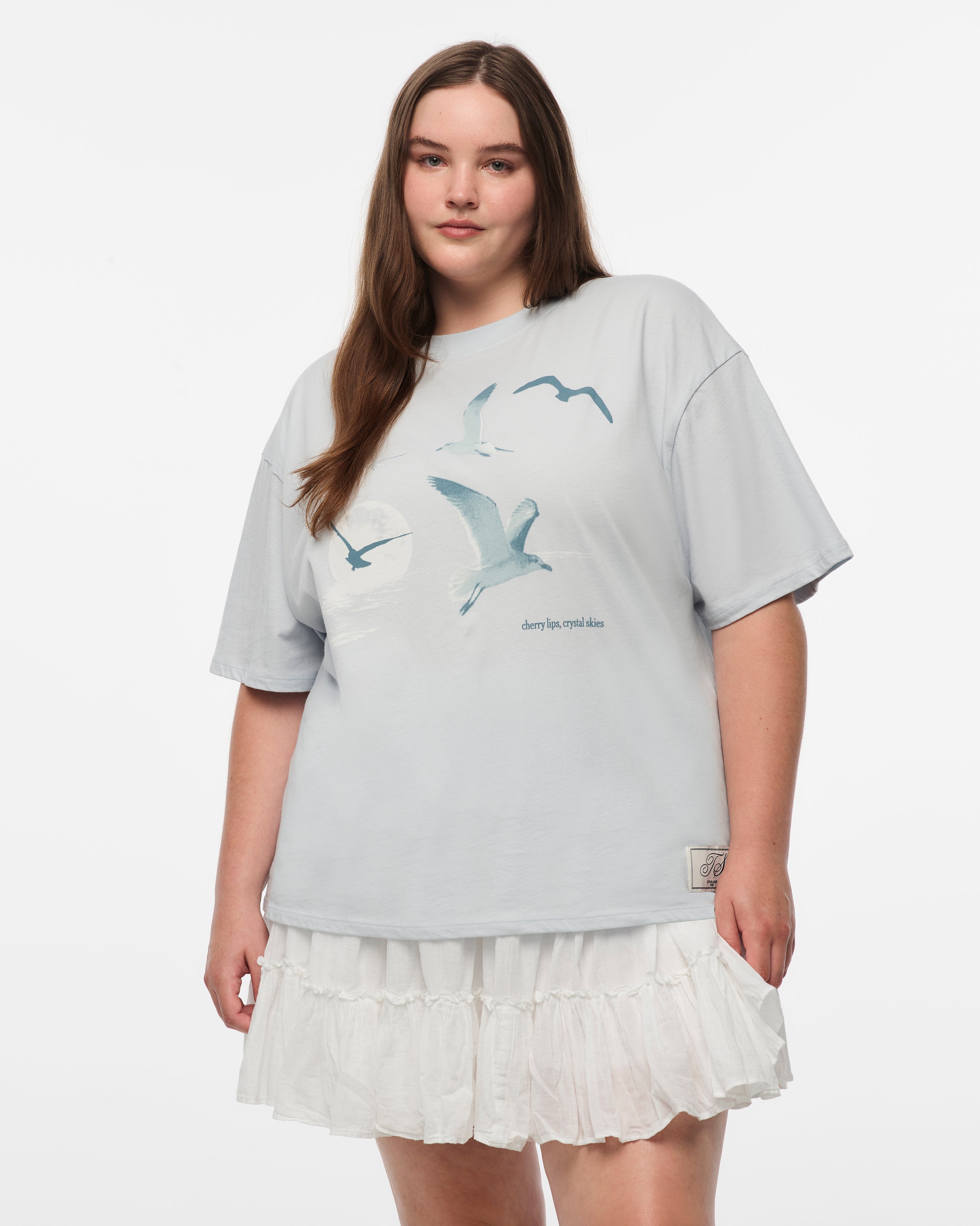 1989 (TAYLOR'S VERSION) SEAGULL BOXY T-SHIRT