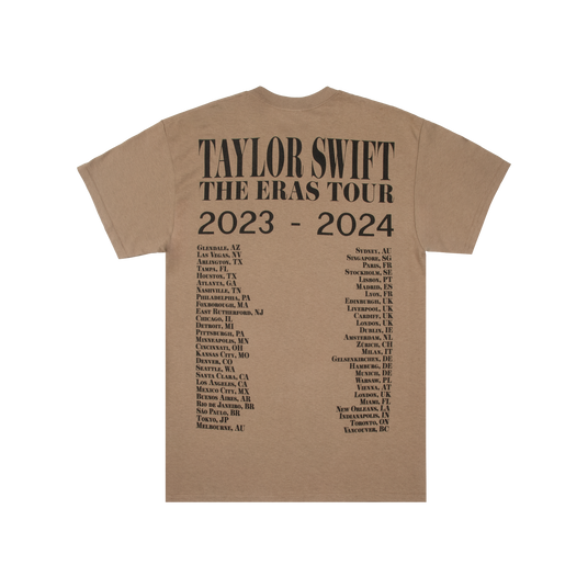 Taylor Swift The Eras Tour Taupe T-Shirt