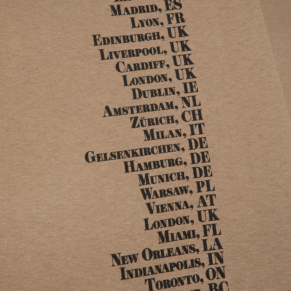 Taylor Swift The Eras Tour Taupe T-Shirt