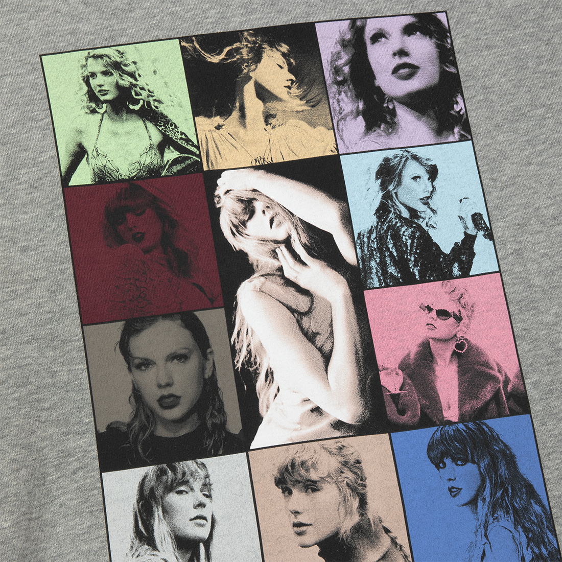 Taylor Swift The Eras II Tour Gray Crewneck