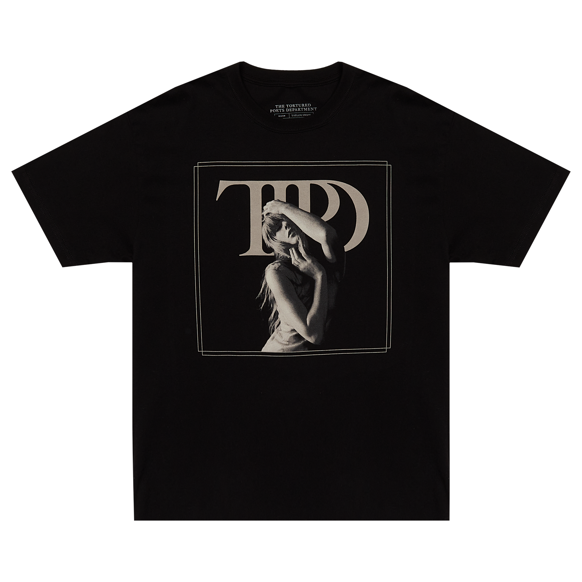 Taylor Swift☆TTPD ブラックTシャツ The Tortured Poets Department Black Photo T-Shirt – Taylor