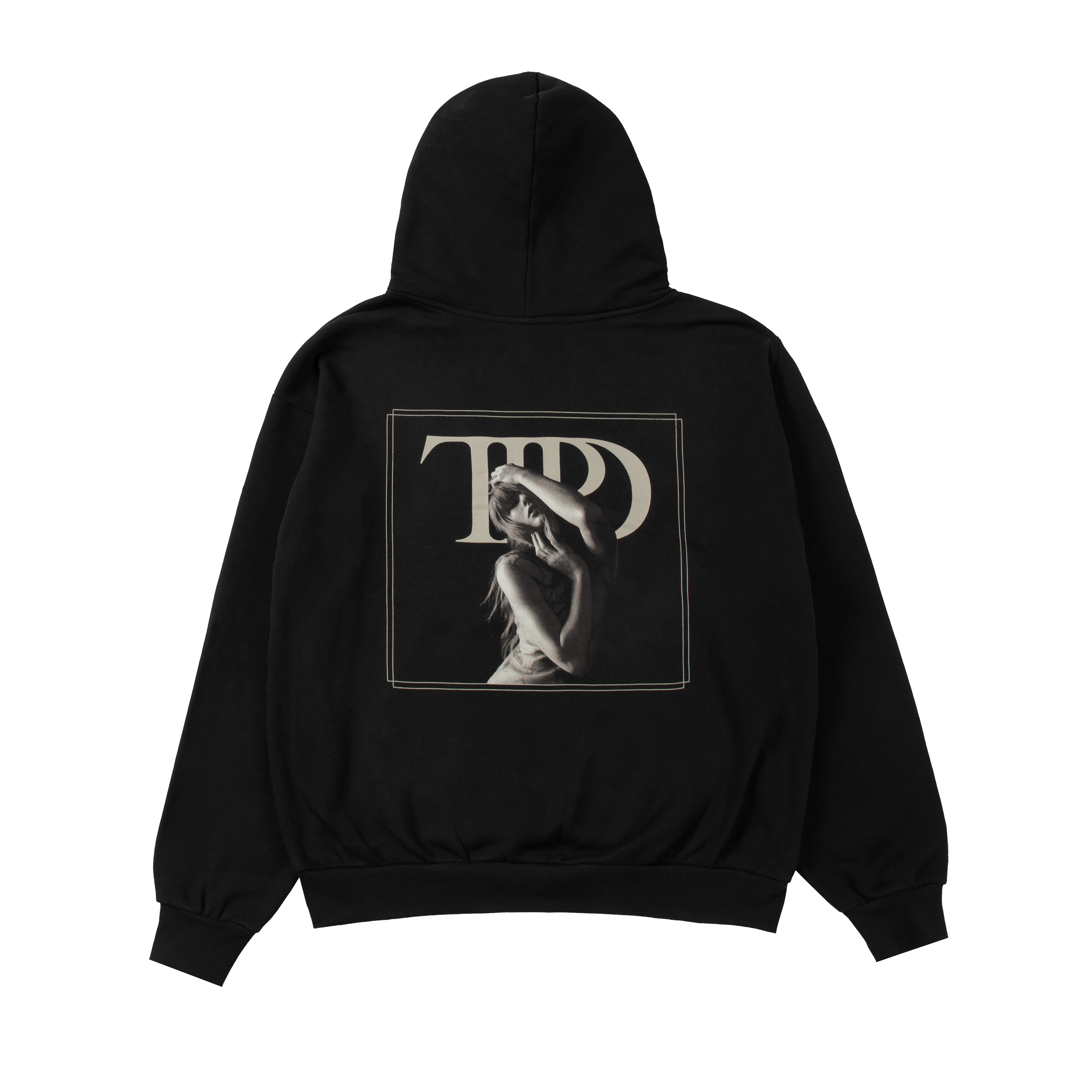 The Tortured Poets Department Black Hoodie