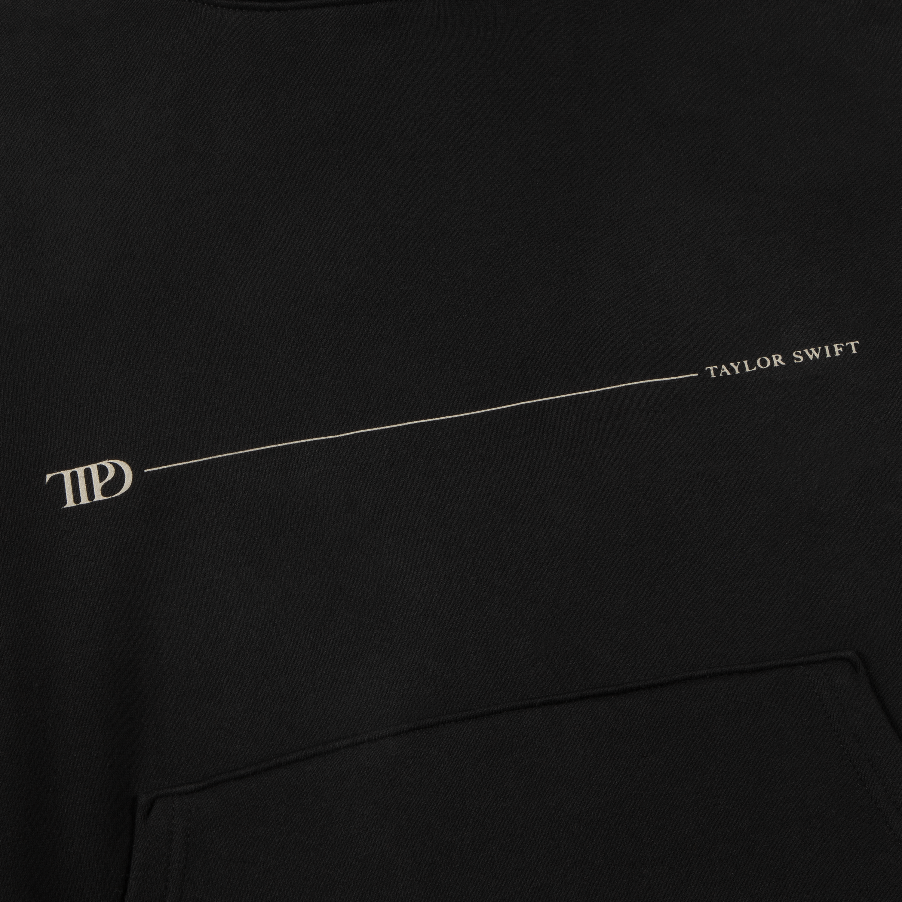 The Tortured Poets Department Black Hoodie