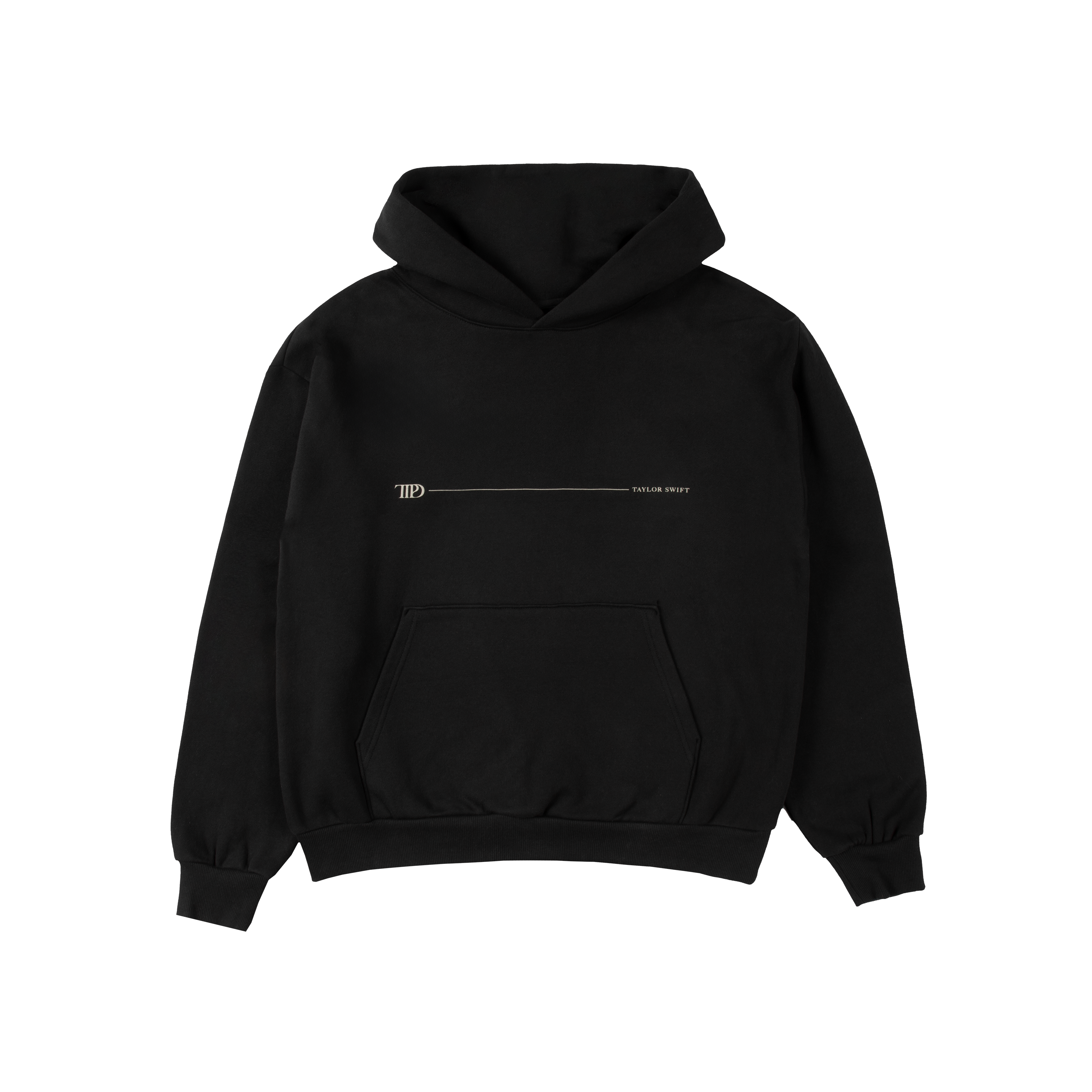 The Tortured Poets Department Black Hoodie