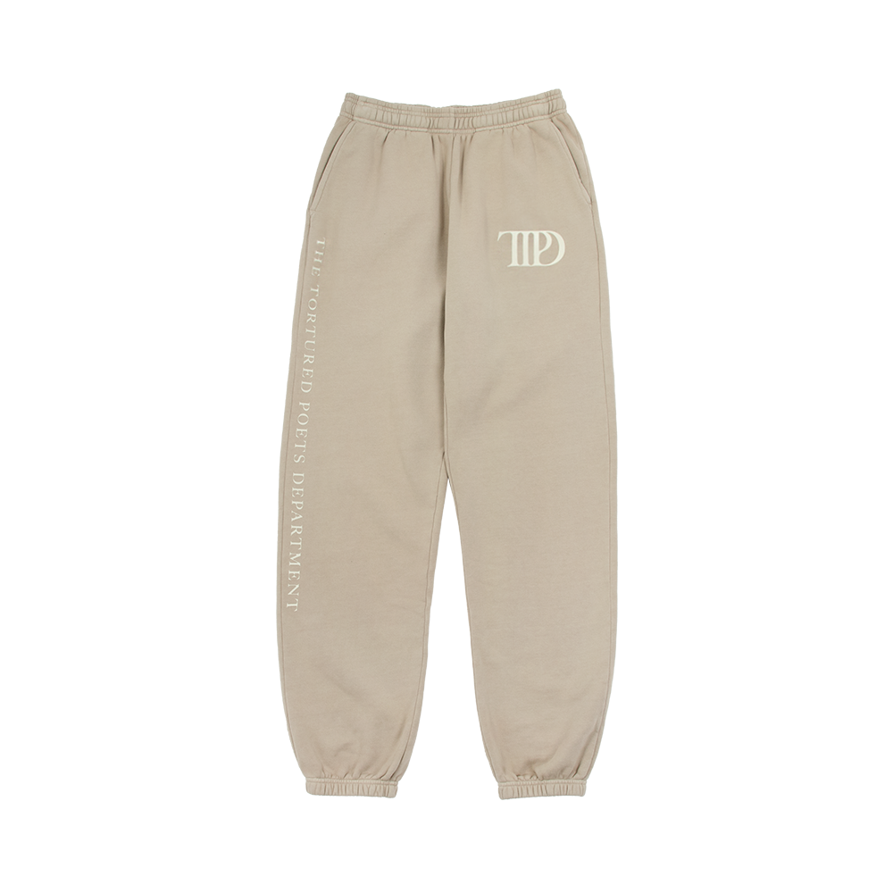 The Tortured Poets Department Beige Sweatpants