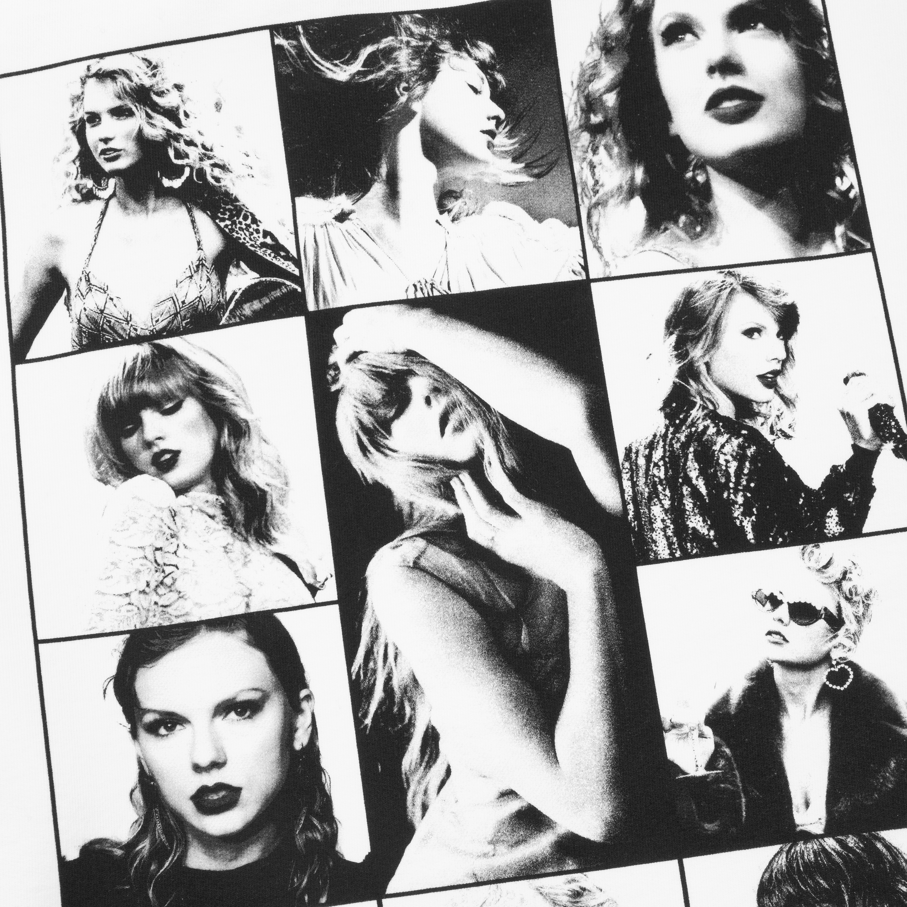 Taylor Swift The Eras Tour White Crewneck