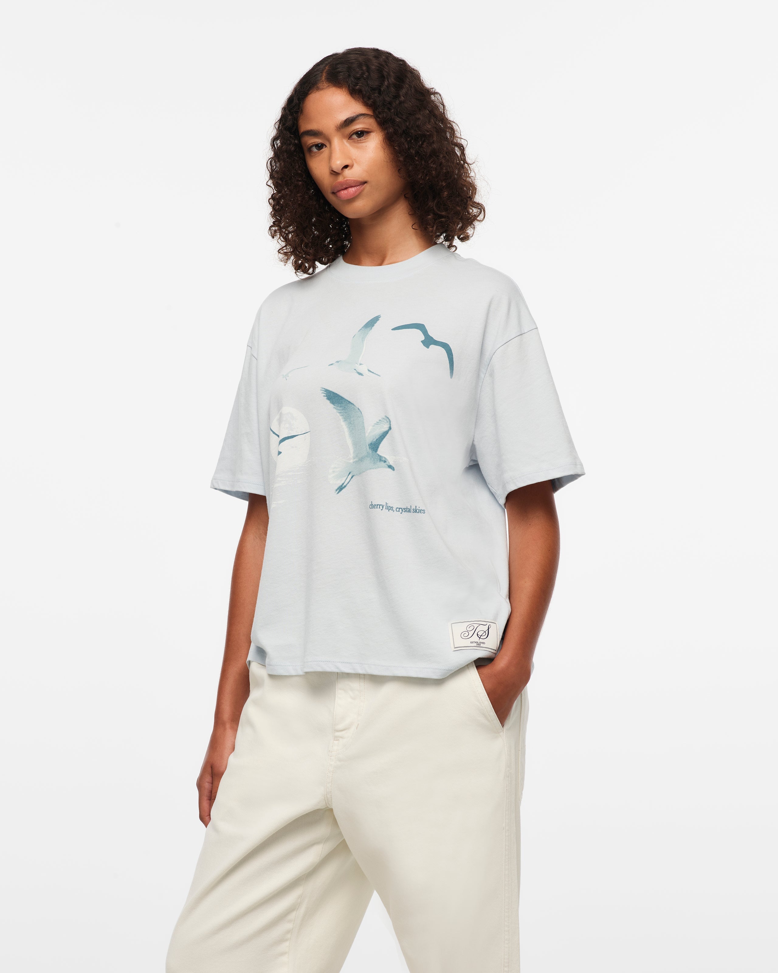 1989 (TAYLOR'S VERSION) SEAGULL BOXY T-SHIRT