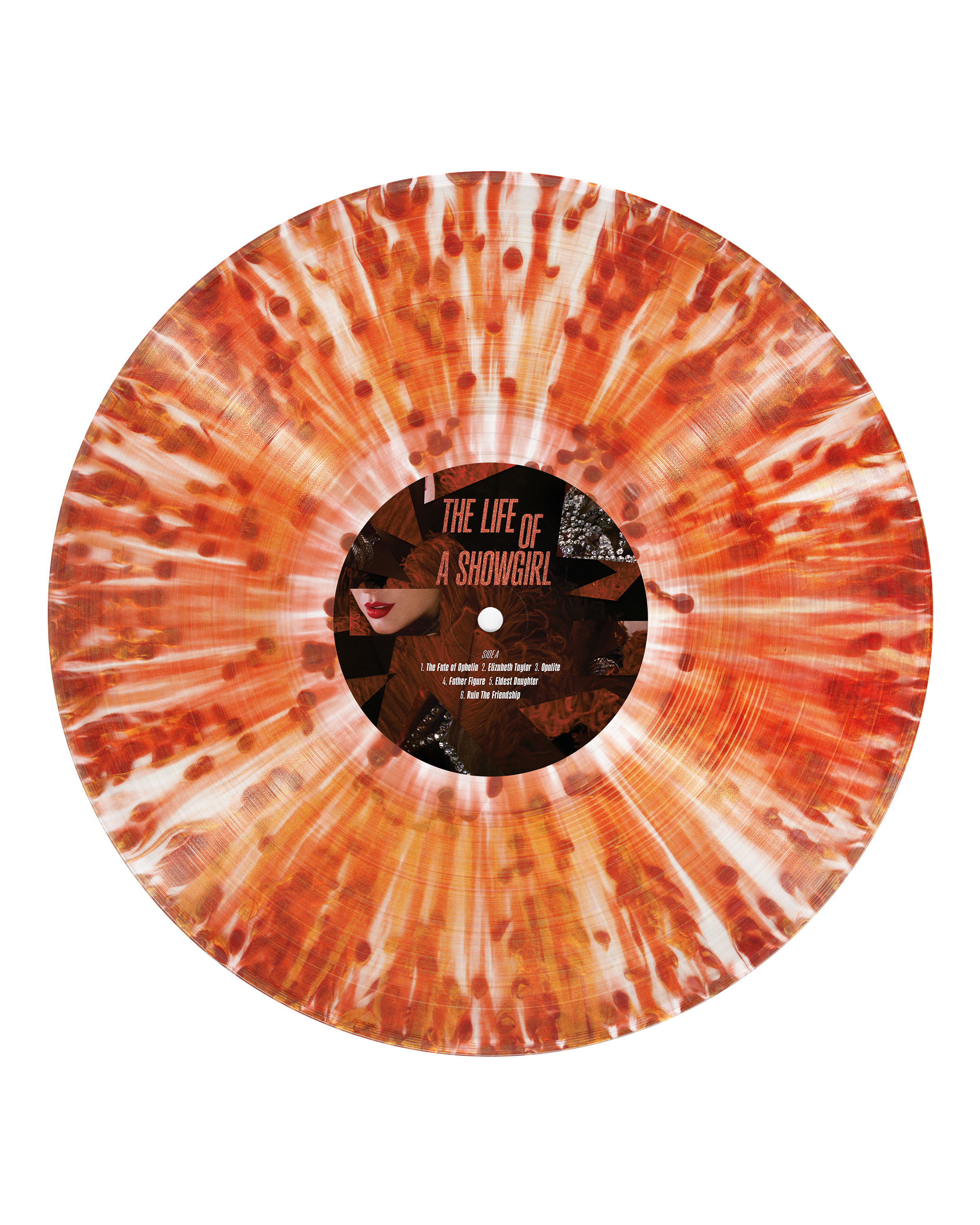 The Life of a Showgirl: The Tiny Bubbles in Champagne Edition (Red Lipstick & Lace Transparent Vinyl)