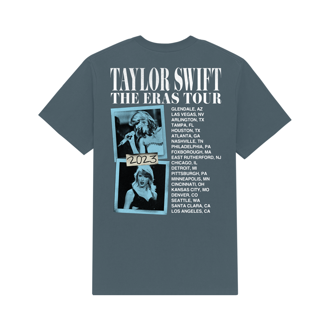 Taylor Swift The Eras Tour 1989 Album T-Shirt