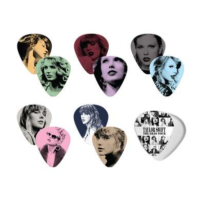 Taylor Swift The Eras Tour Guitar Pick-Shaped Coasters