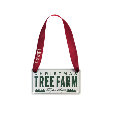 Christmas Tree Farm Sign Ornament